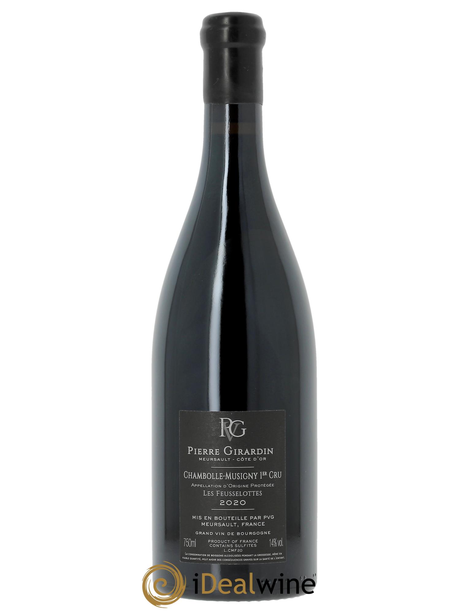 Chambolle-Musigny 1er Cru Feusselottes Pierre Girardin  2020 - Lot de 1 bouteille - 1