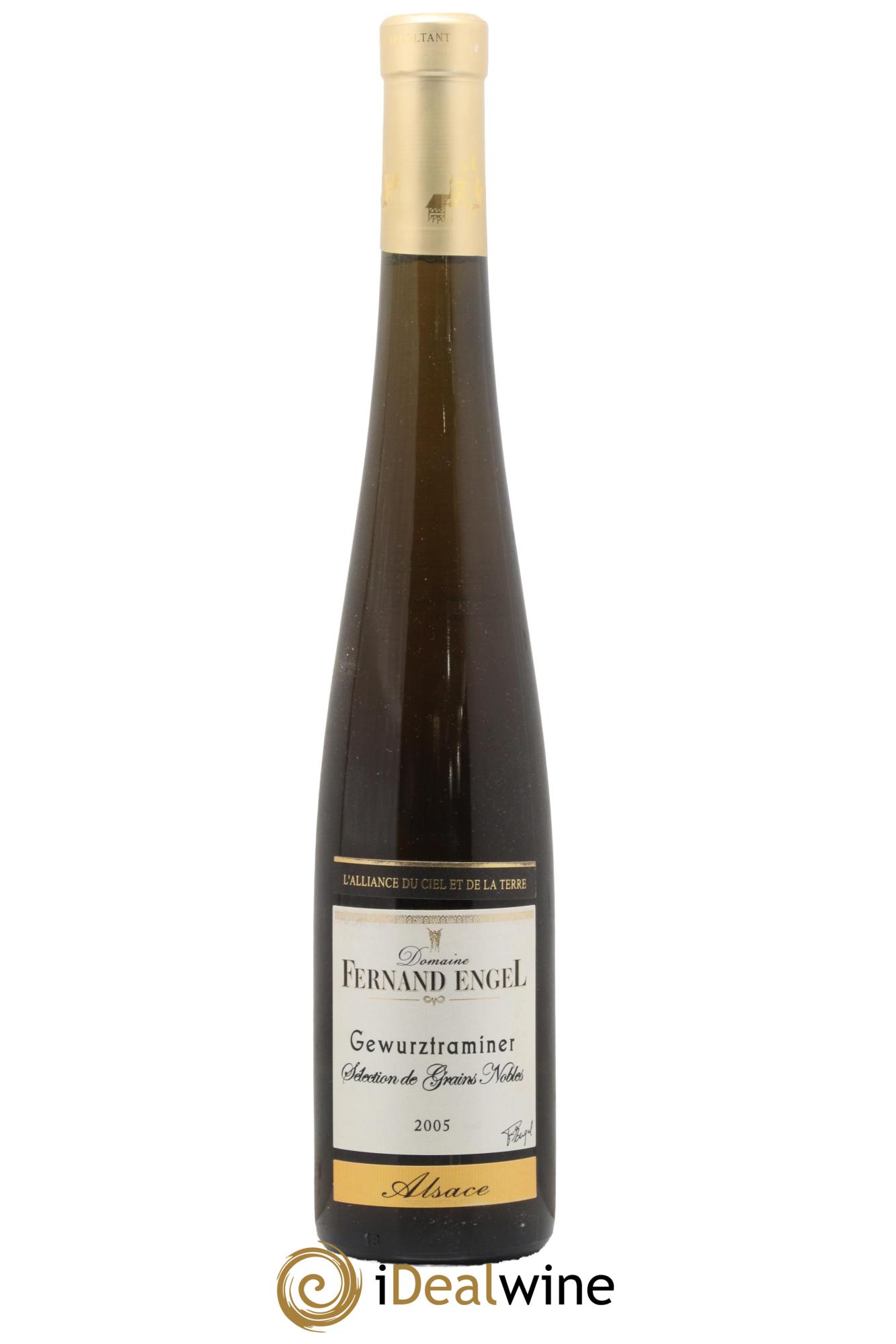 Alsace Gewurztraminer Sélection de Grains Fernand Engel 2005 - Lot de 1 format 50cl - 0