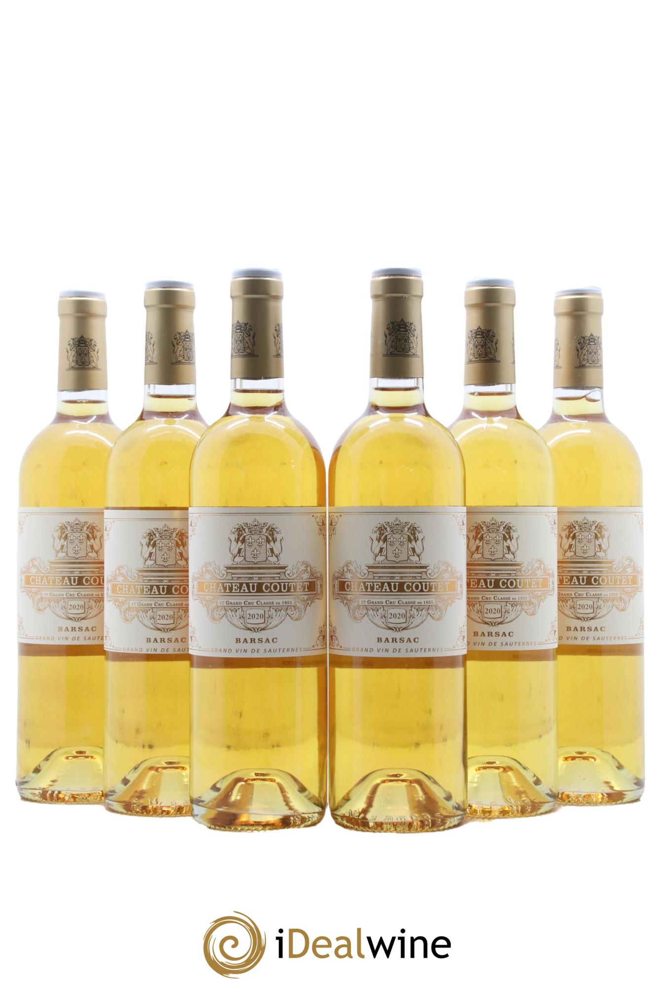 Château Coutet 1er Grand Cru Classé 2020 - Lotto di 6 bottiglie - 0