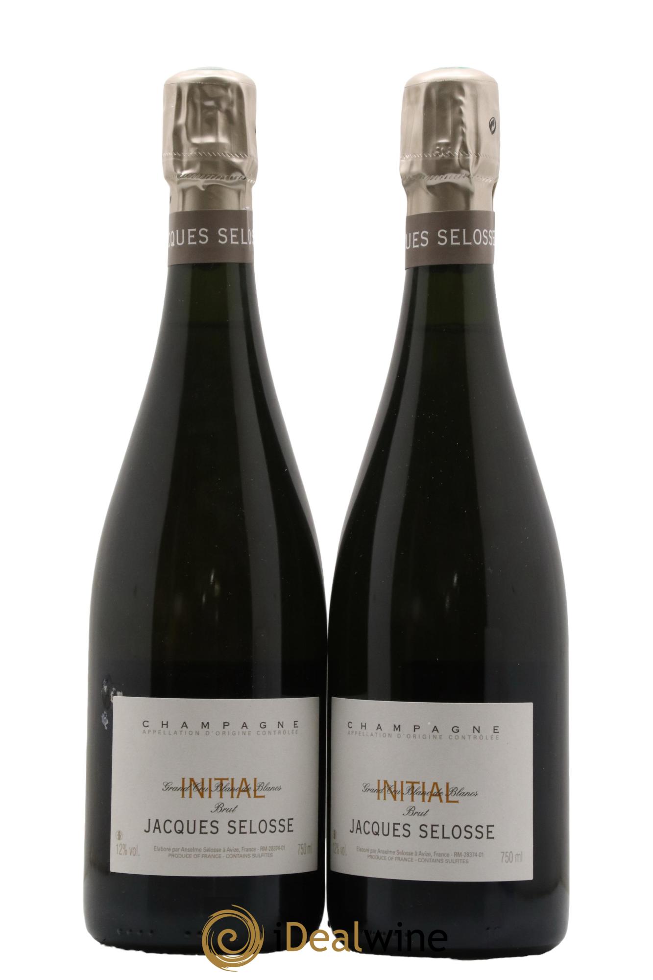 Initial Brut Jacques Selosse - Lot de 2 bouteilles - 0