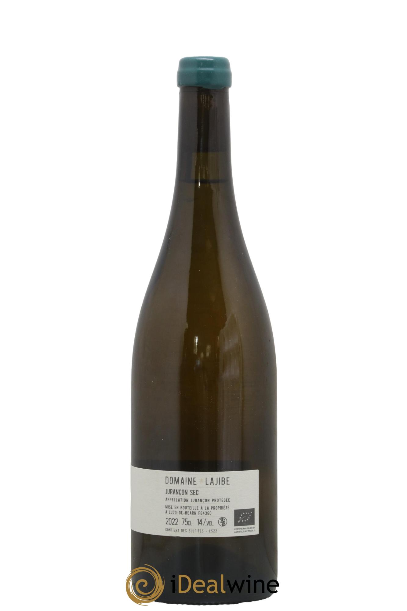 Jurançon sec Serres-Seques Domaine Lajibe - Jean-Baptiste Semmartin 2022 - Lot of 1 bottle - 1