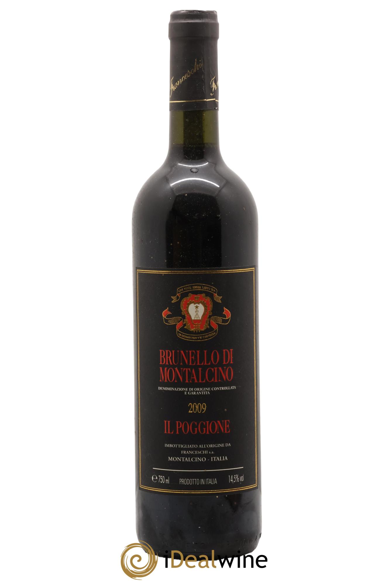 Brunello di Montalcino DOCG Il Poggione Lavinio Franceschi 2009 - Posten von 1 Flasche - 0