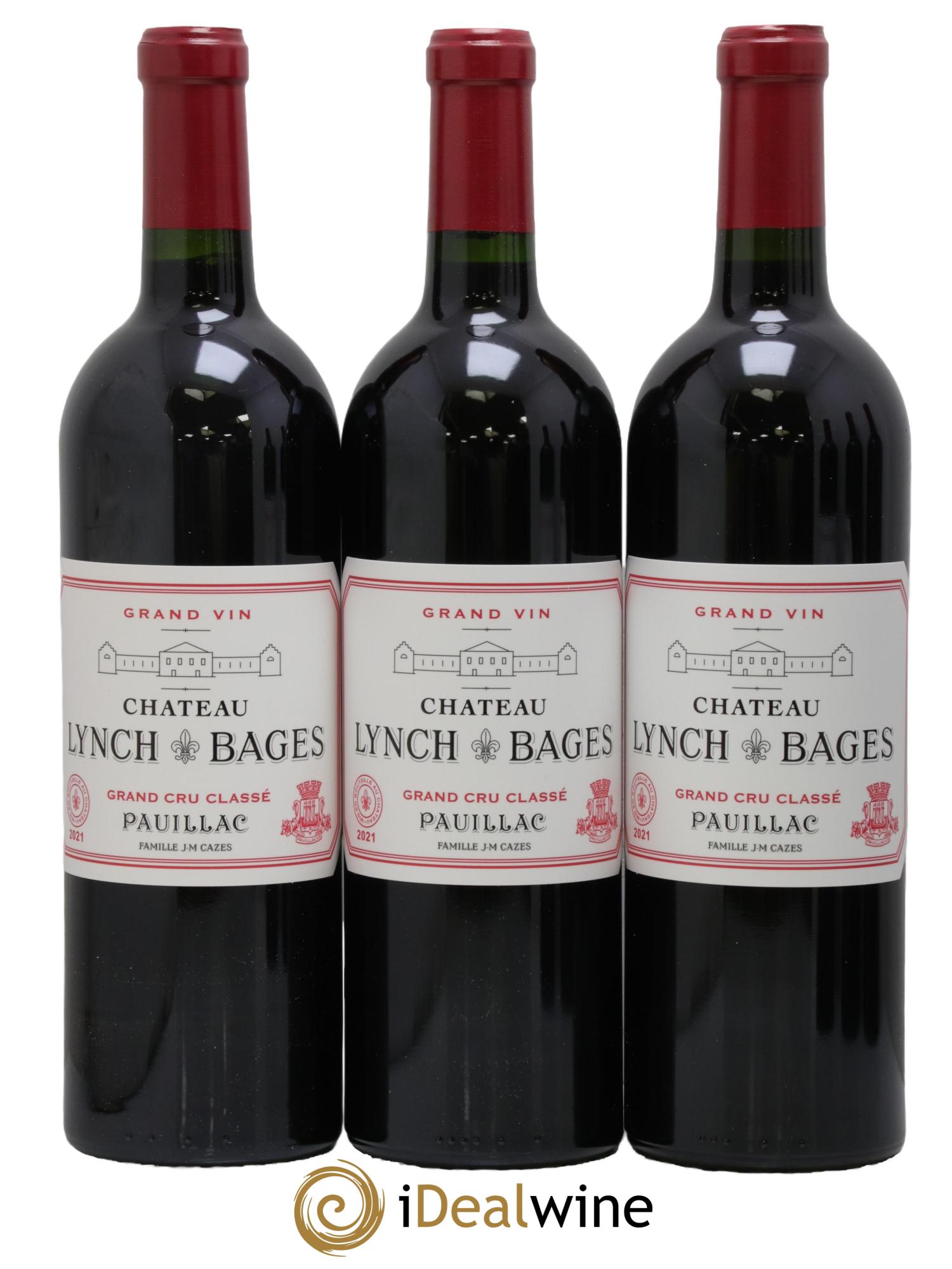 Château Lynch Bages 5ème Grand Cru Classé  2021 - Lot de 6 bouteilles - 1
