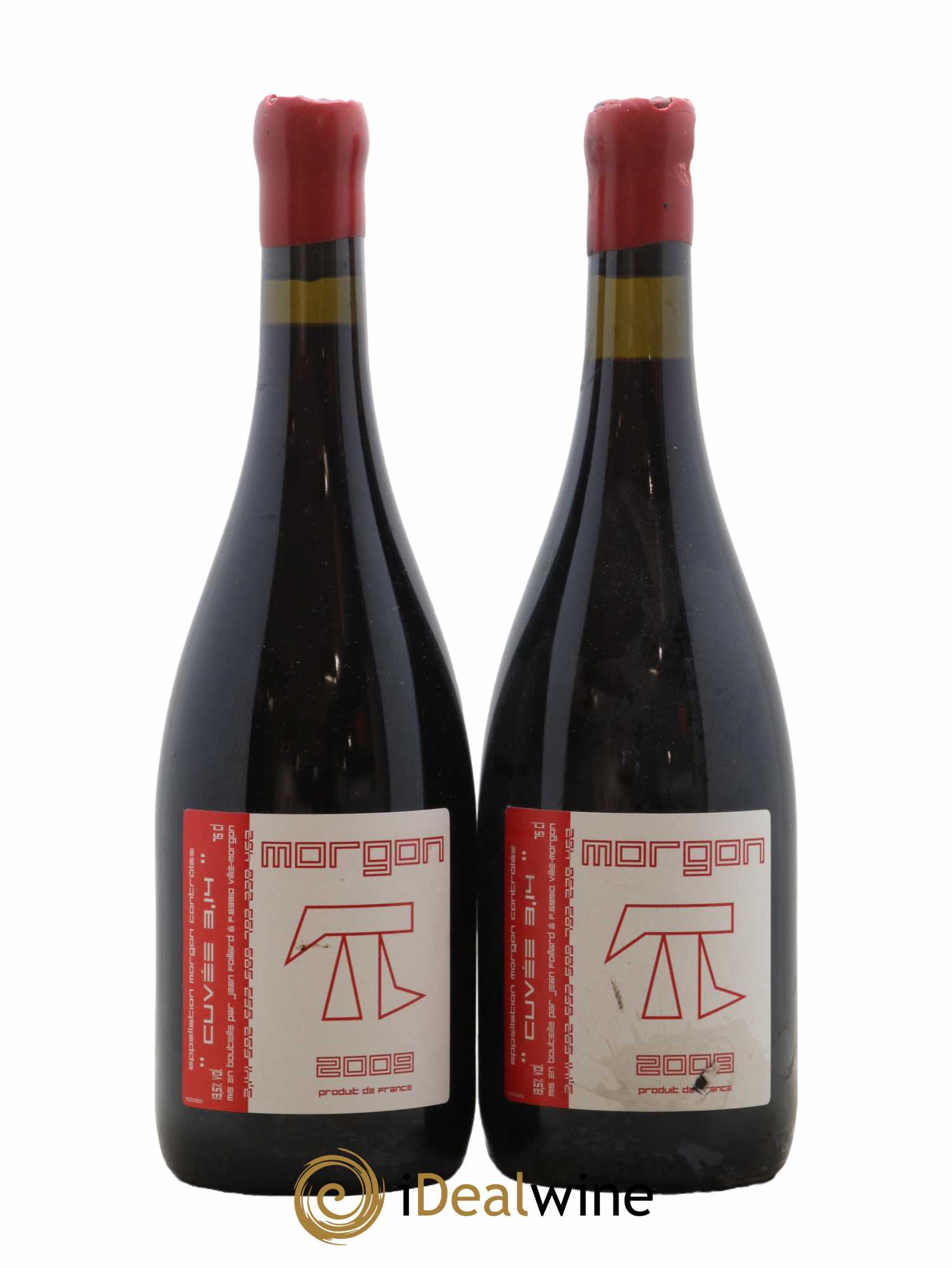 Morgon 3.14 Jean Foillard 2009 - Lot de 2 bouteilles - 0