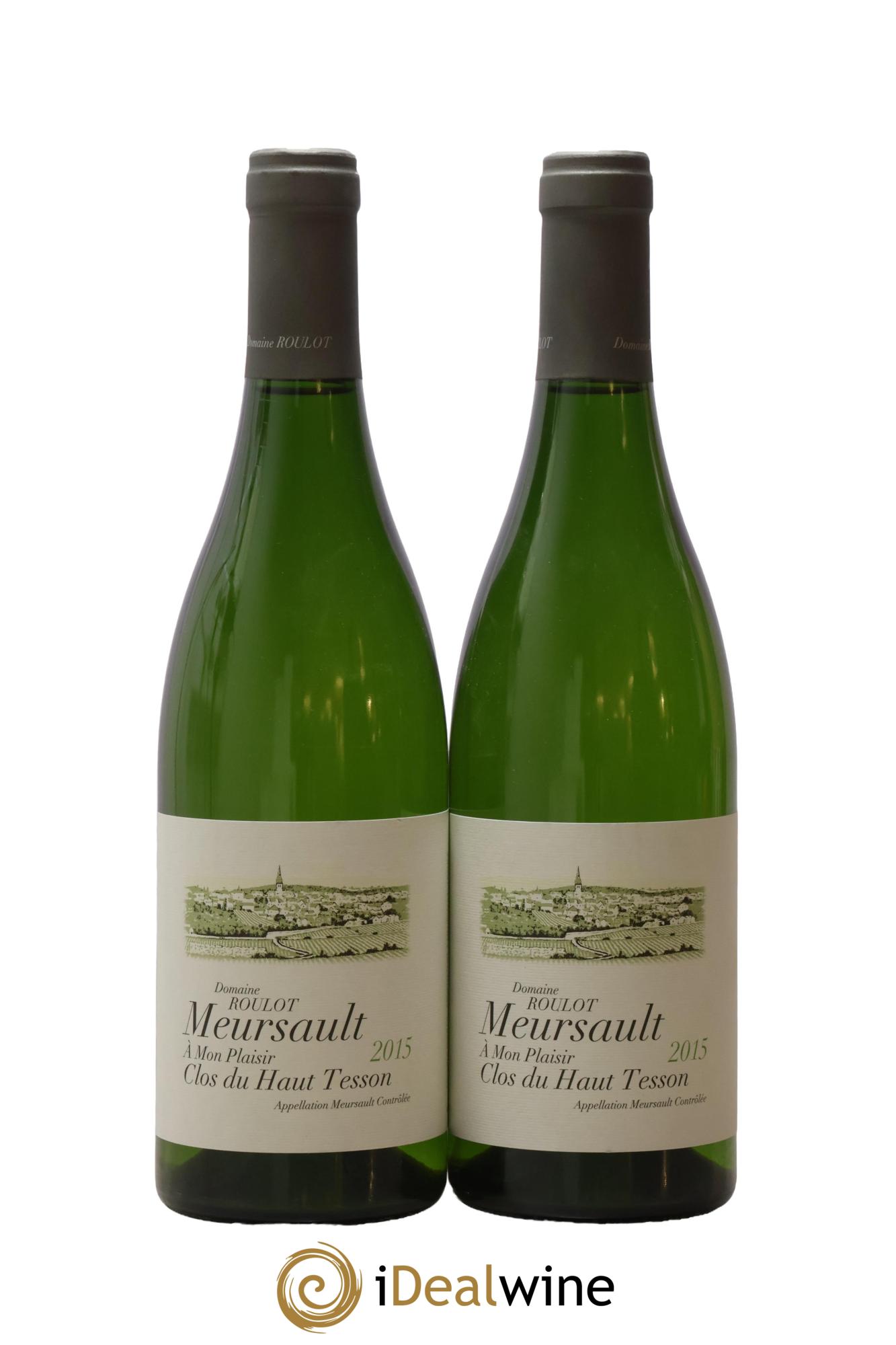 Meursault A mon plaisir Clos du Haut Tesson Roulot (Domaine) 2015 - Lot de 2 bouteilles - 0