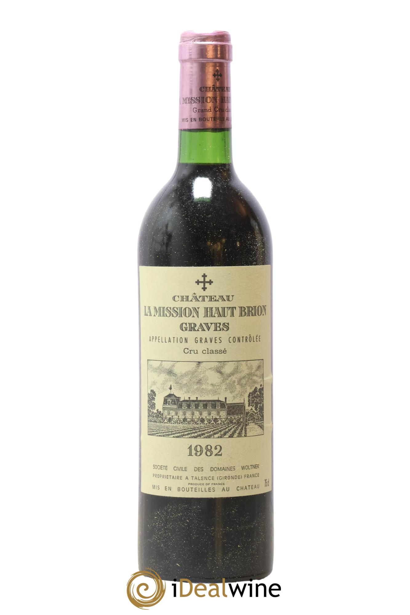Château la Mission Haut-Brion Cru Classé de Graves 1982 - Lot de 1 bouteille - 0