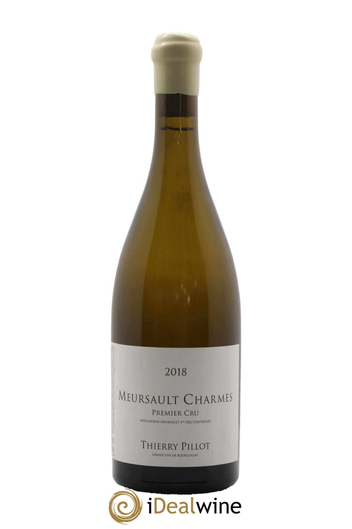 Meursault 1er Cru Charmes Thierry Pillot 2018 - Lot de 1 bouteille - 0