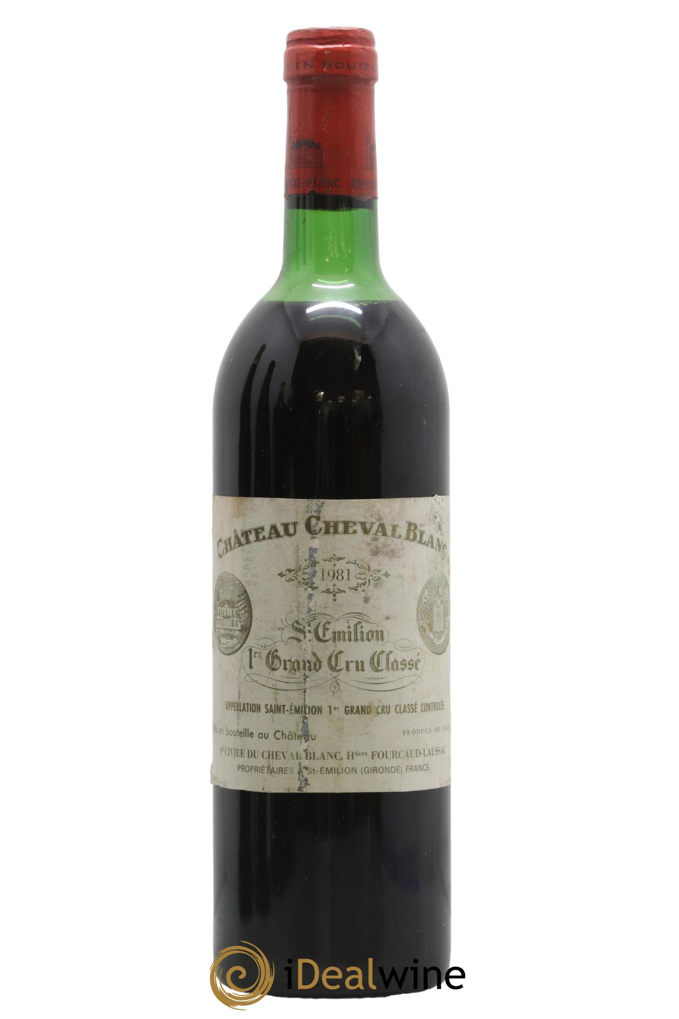 Château Cheval Blanc 1er Grand Cru Classé A 1981 - Lot of 1 bottle - 0