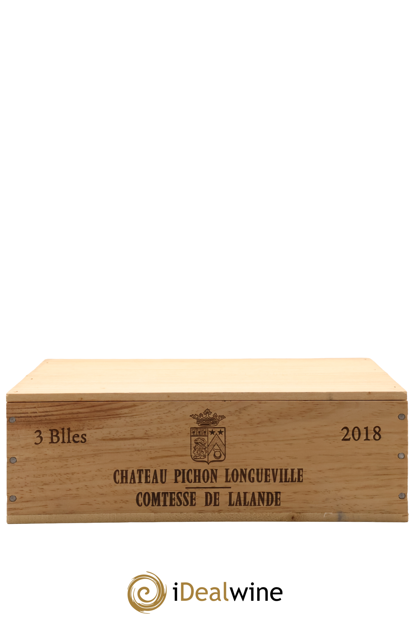 Château Pichon Longueville Comtesse de Lalande 2ème Grand Cru Classé 2018 - Lot de 3 bouteilles - 1