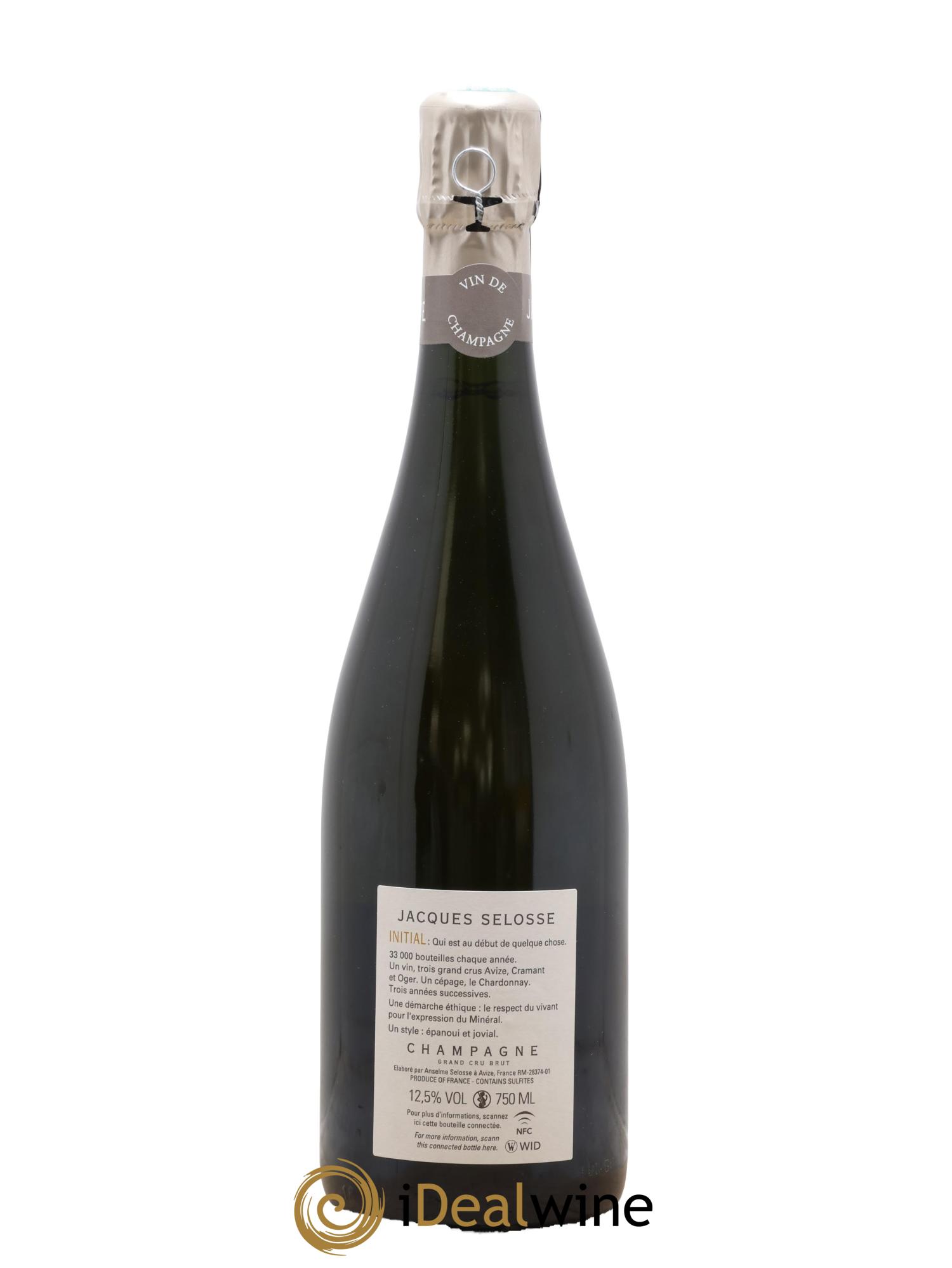 Initial Brut Jacques Selosse - Lot de 1 bouteille - 1