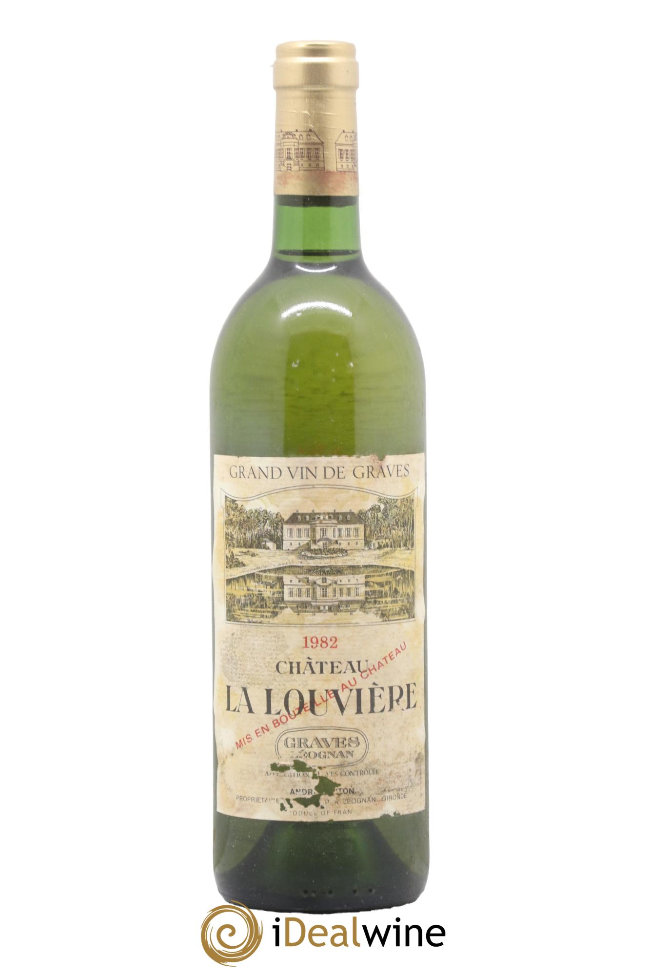 Château la Louvière 1982 - Lot de 1 bouteille - 0
