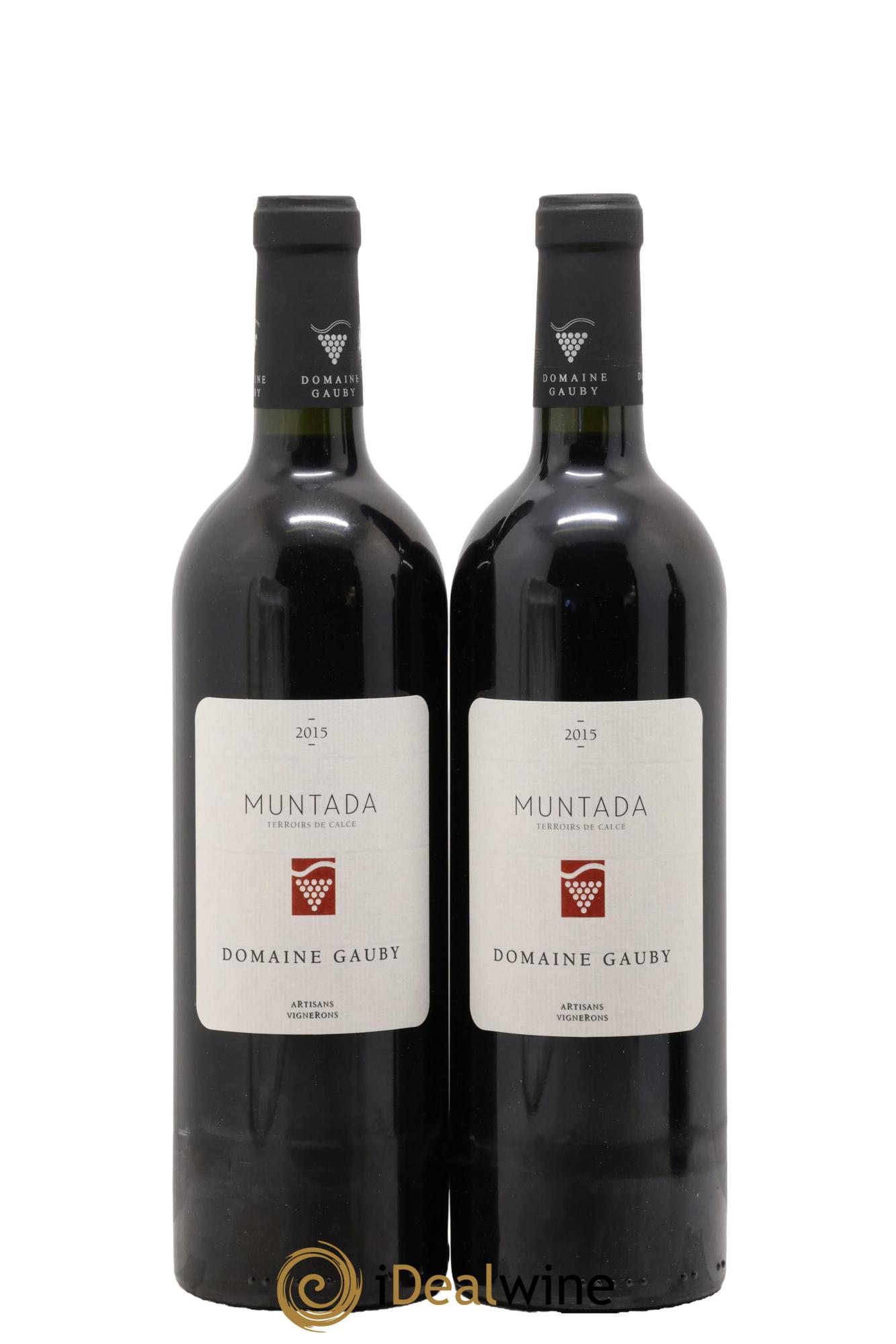 Côtes Catalanes (anciennement Côtes du Roussillon Villages) La Muntada Gauby (Domaine) 2015 - Lot of 2 bottles - 0