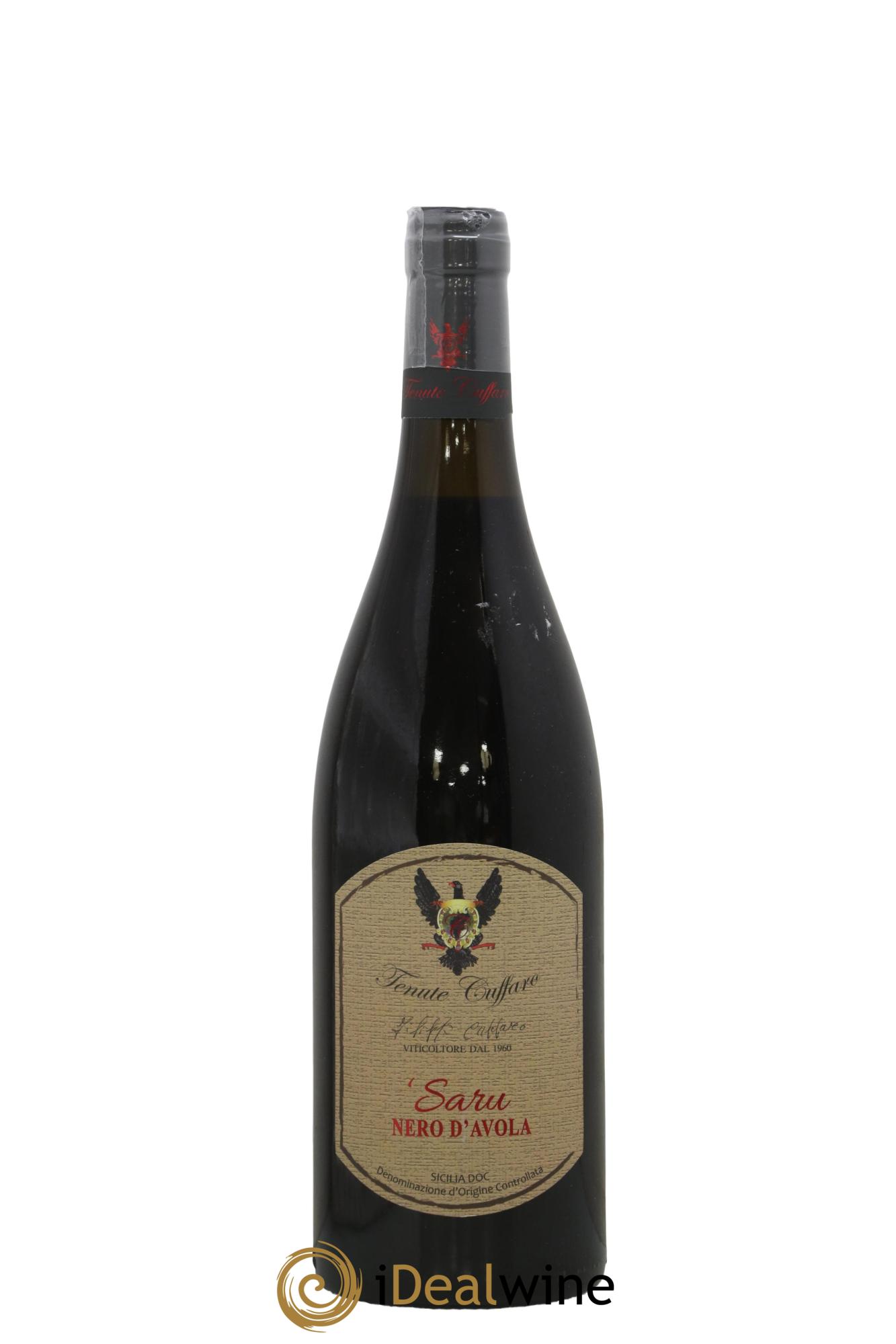 Italie Sicile Nero D'Avola Tenite Cuffaro 2019 - Lot de 1 bouteille - 0