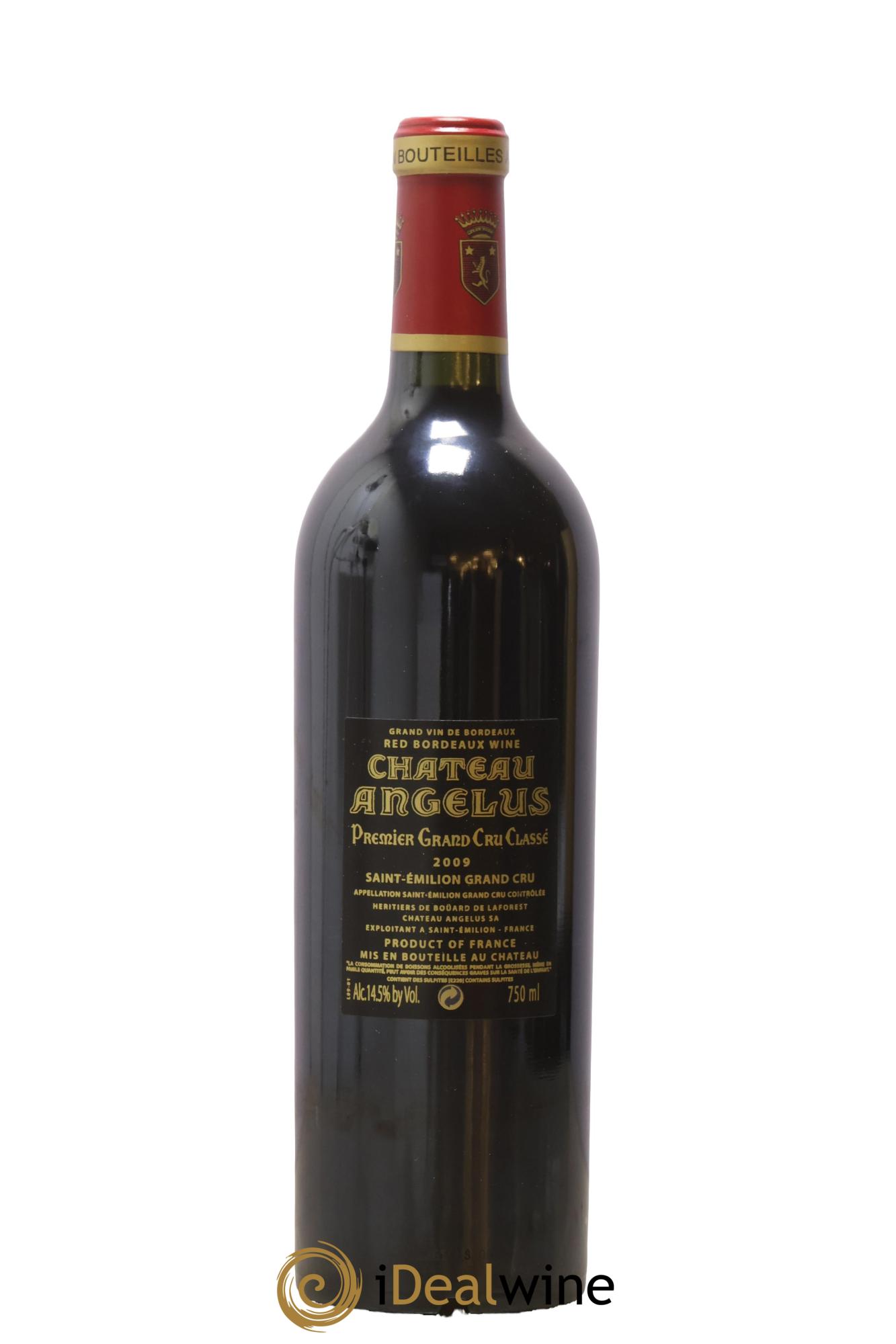 Château Angélus 1er Grand Cru Classé A 2009 - Lot of 1 bottle - 1