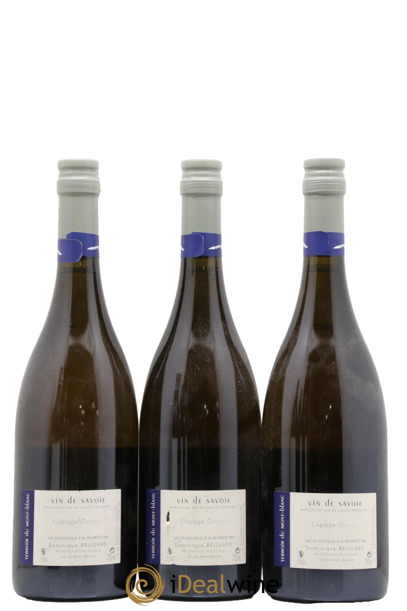 Vin de Savoie Les Alpes Domaine Belluard 2018 - Lot de 3 bouteilles - 1