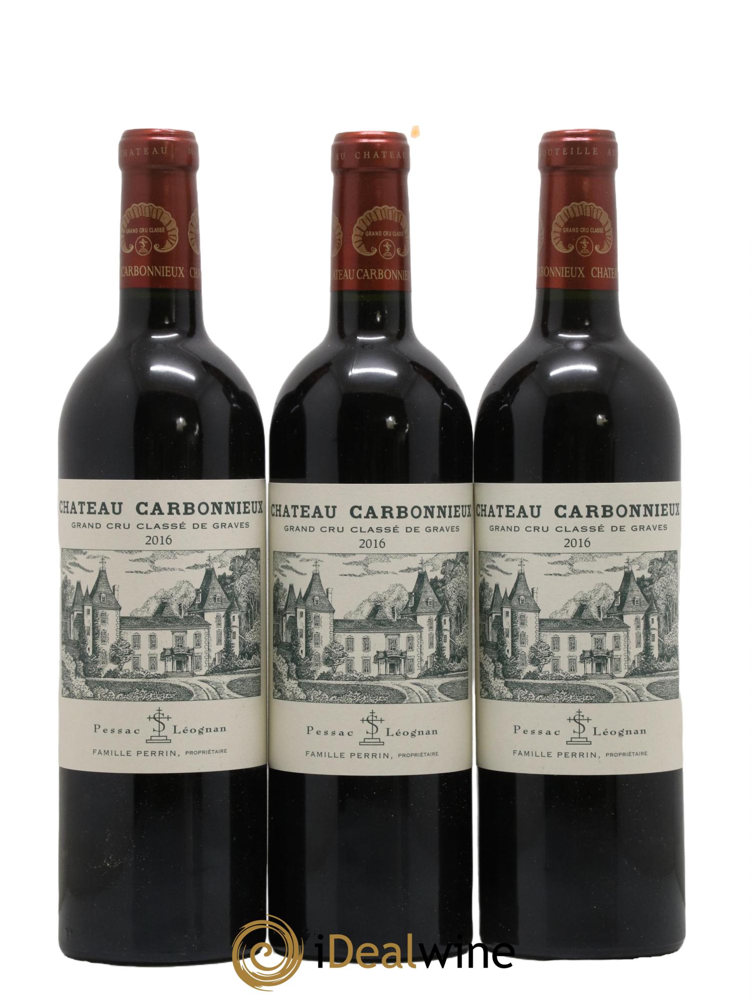 Château Carbonnieux Cru Classé de Graves 2016 - Lot de 6 bouteilles - 2