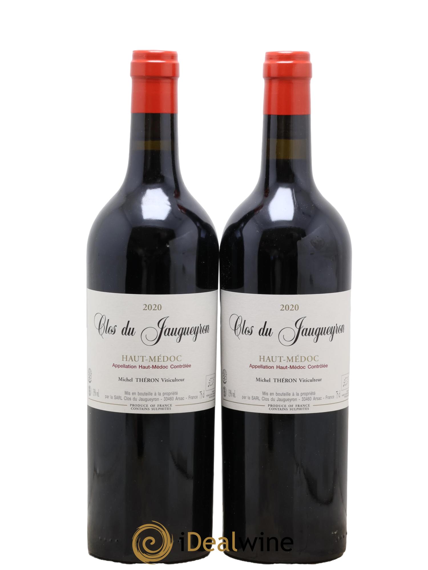 Clos du Jaugueyron 2020 - Lotto di 2 bottiglie - 0
