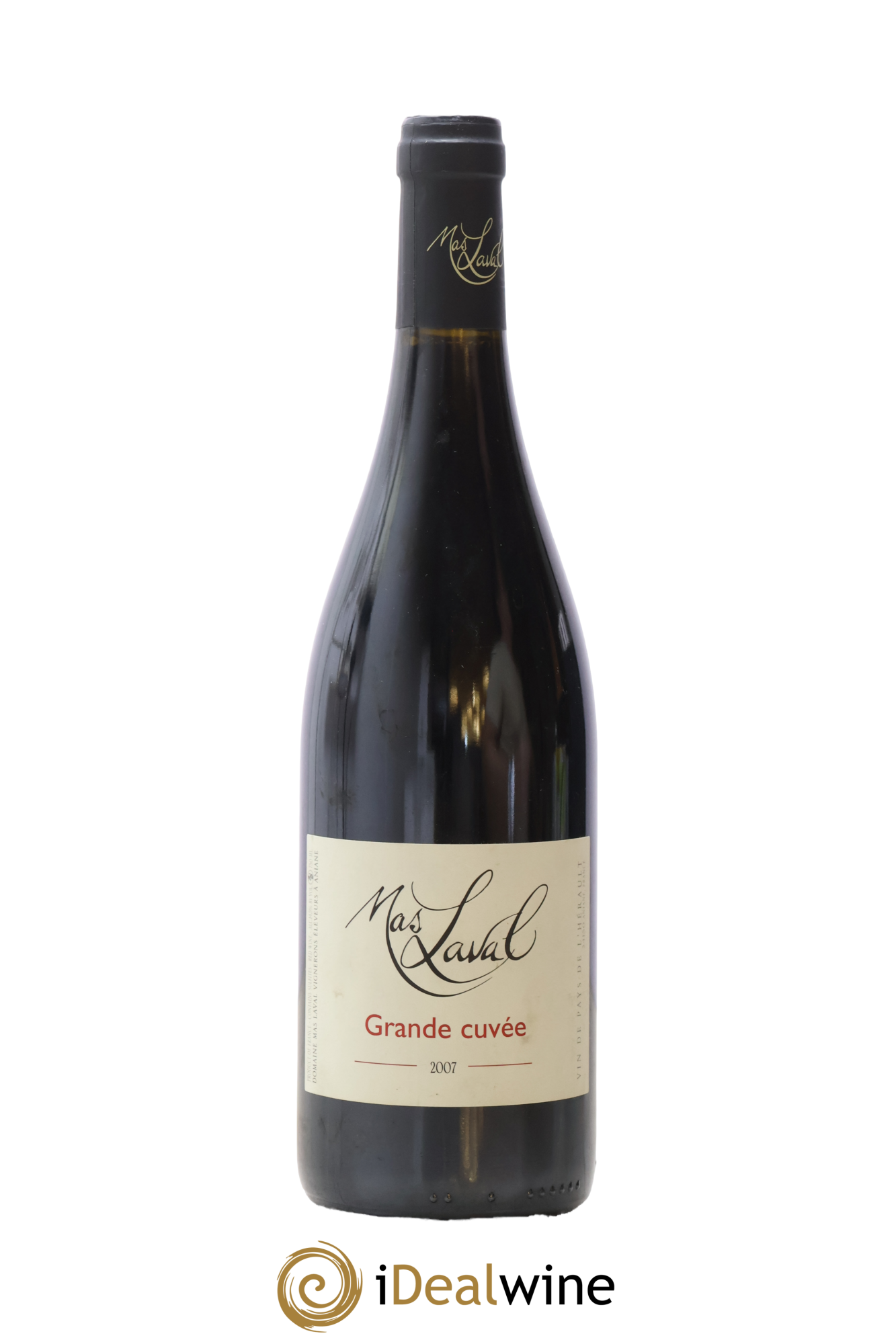 Pays d'Hérault Mas Laval Grande Cuvée Joël Laval 2007 - Lot de 1 bouteille - 0