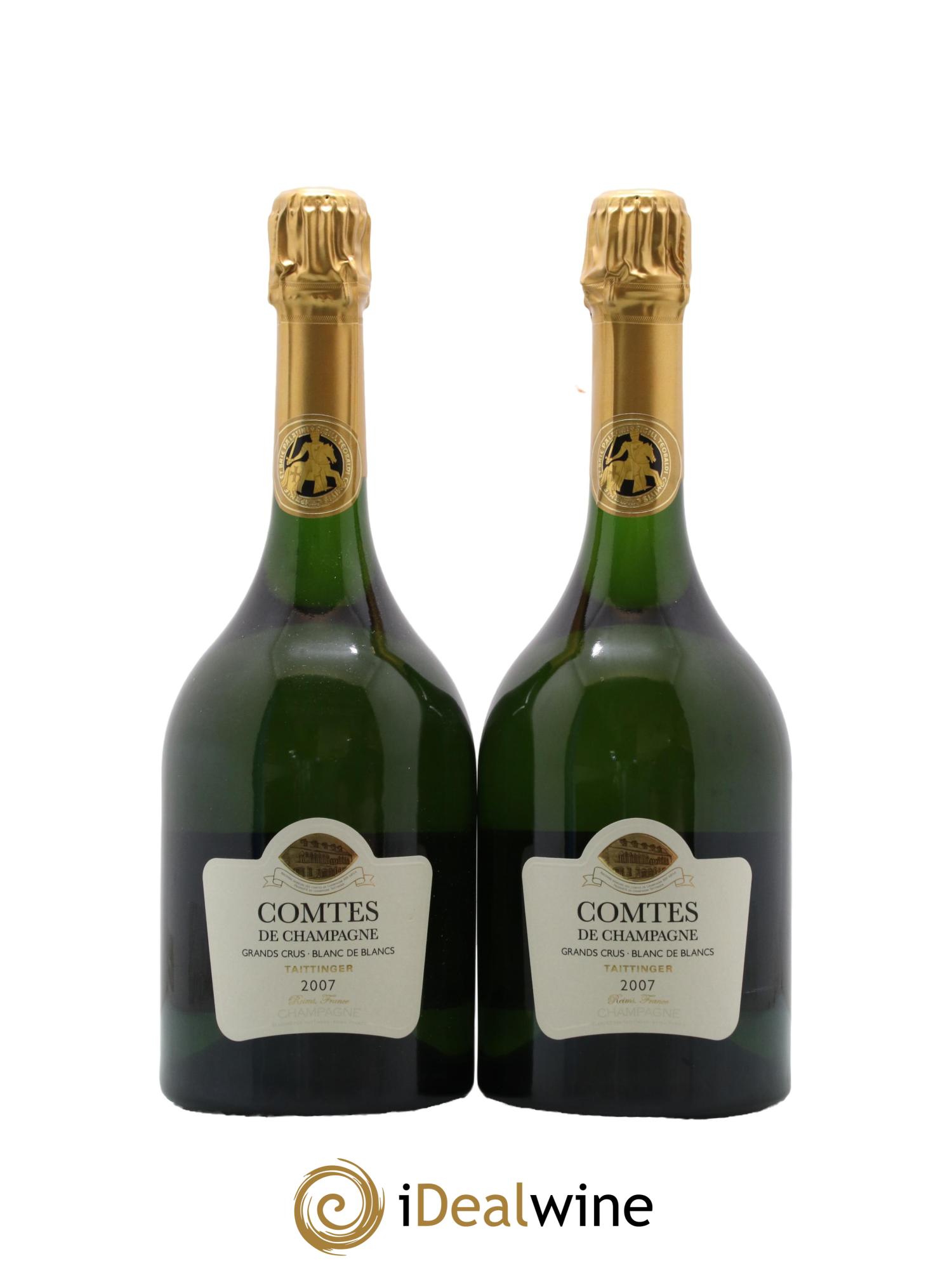 Comtes de Champagne Taittinger 2007 - Lot de 2 bouteilles - 0