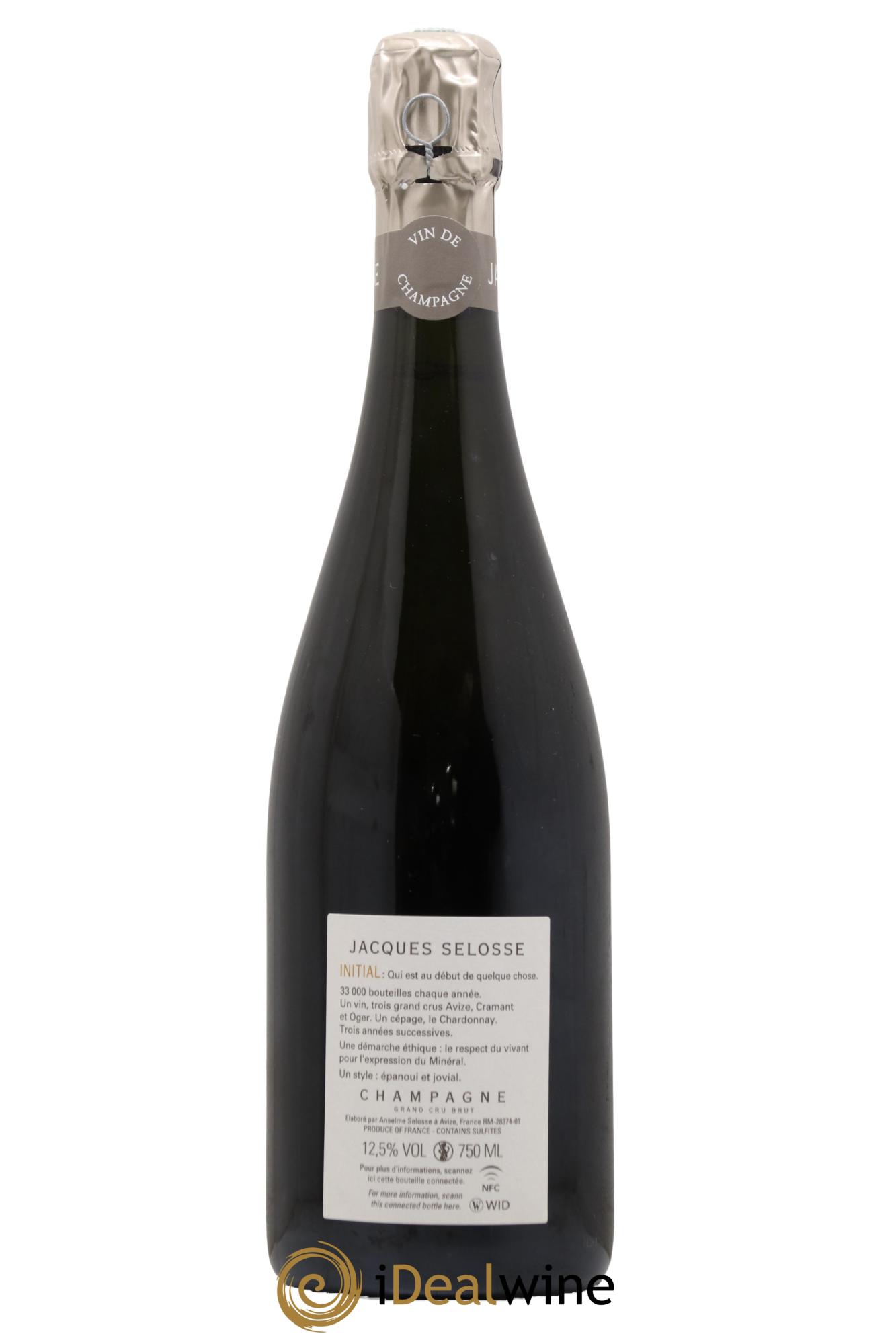 Initial Brut Jacques Selosse - Lot de 1 bouteille - 1