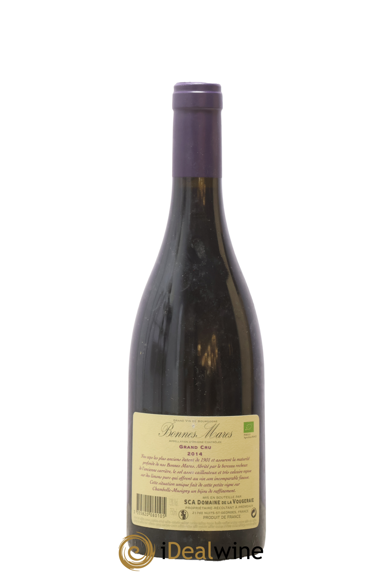 Bonnes-Mares Grand Cru La Vougeraie 2014 - Posten von 1 Flasche - 2