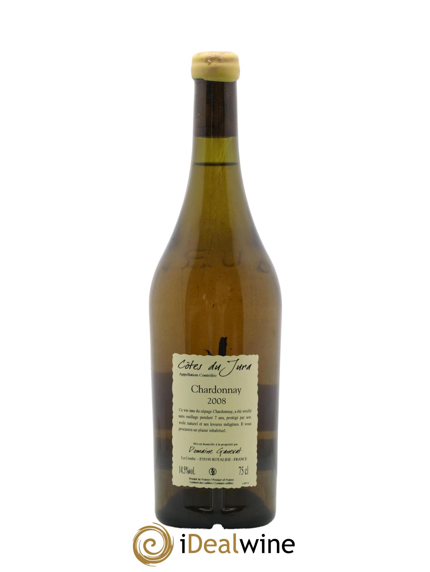 Côtes du Jura Cuvée du Pépé Jean-François Ganevat (Domaine) 2008 - Lot de 1 bouteille - 1