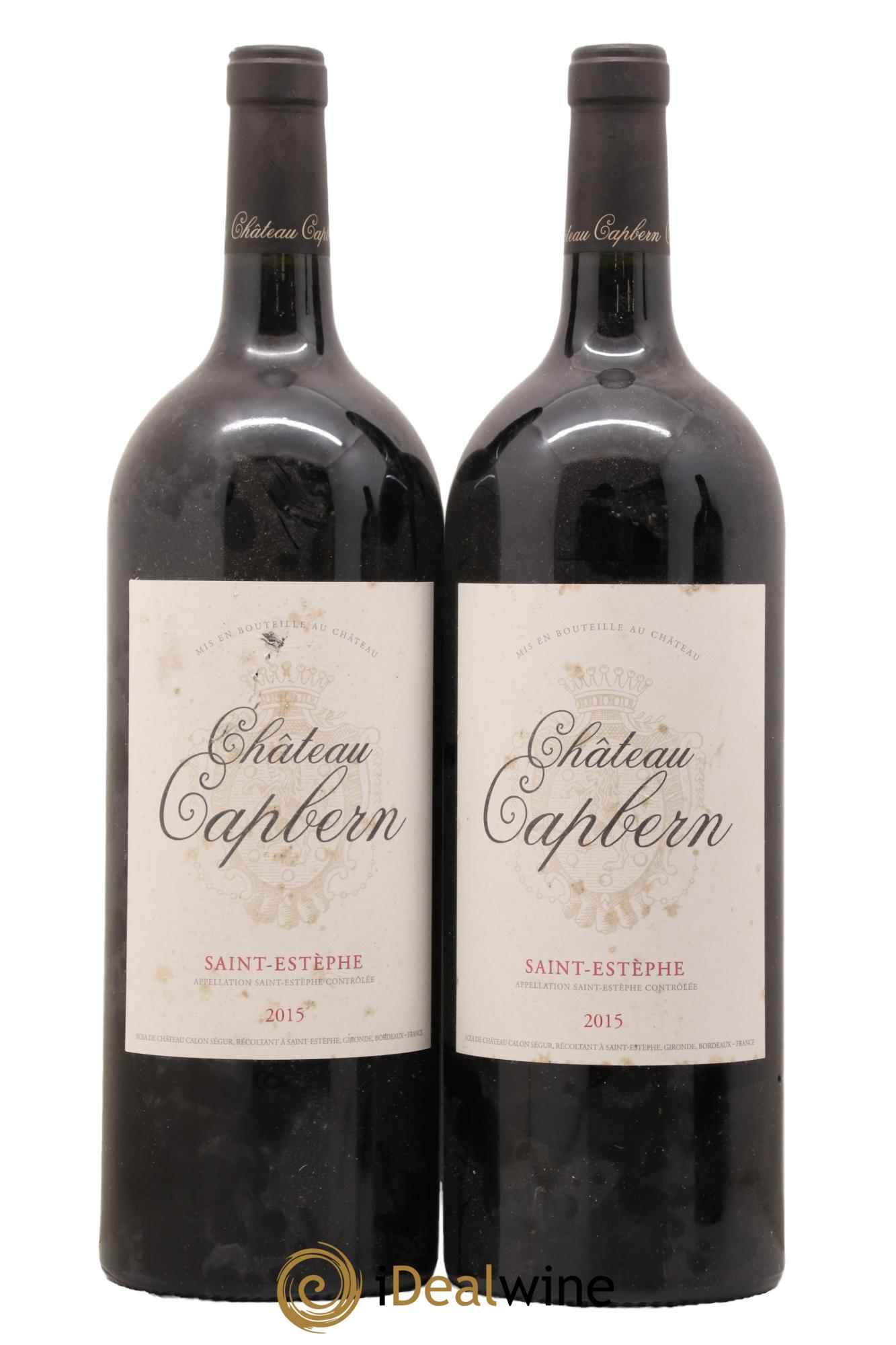 Saint-Estèphe Château Capbern 2015 - Posten von 2 Magnum - 0