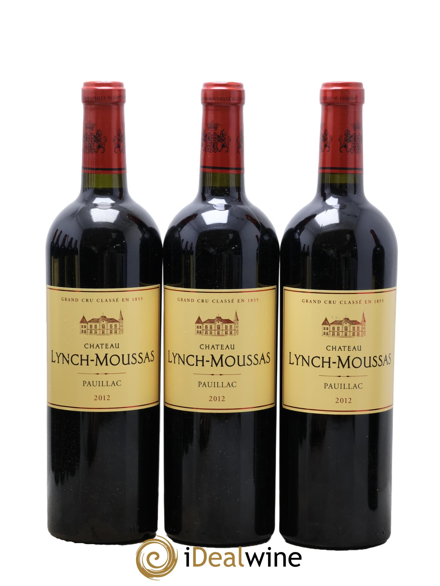 Château Lynch Moussas 5ème Grand Cru Classé 2012 - Lotto di 12 bottiglie - 2