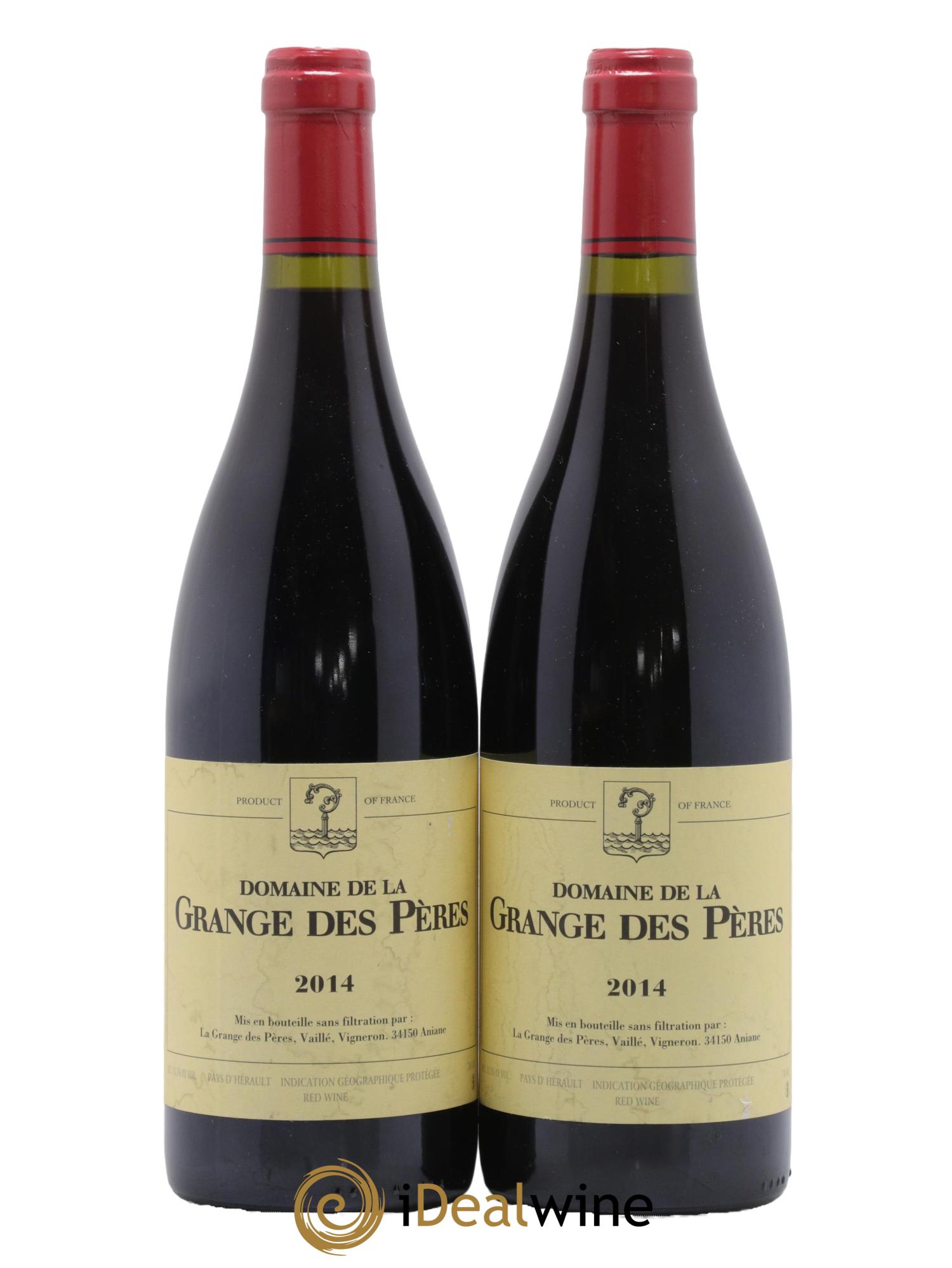 Pays d'Hérault Grange des Pères Laurent Vaillé 2014 - Lot de 2 bouteilles - 0