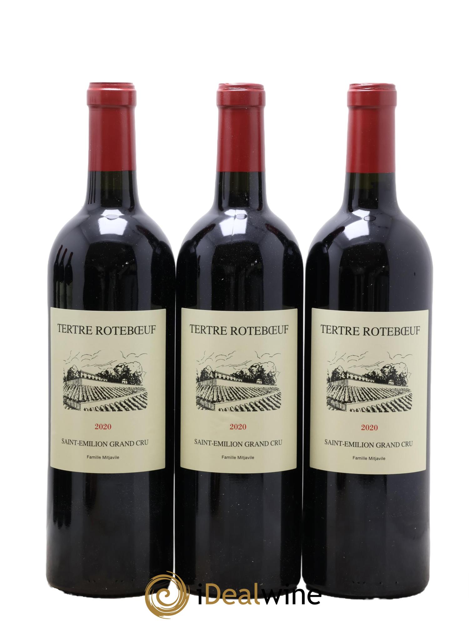 Château Tertre Roteboeuf  2020 - Lot of 6 bottles - 1