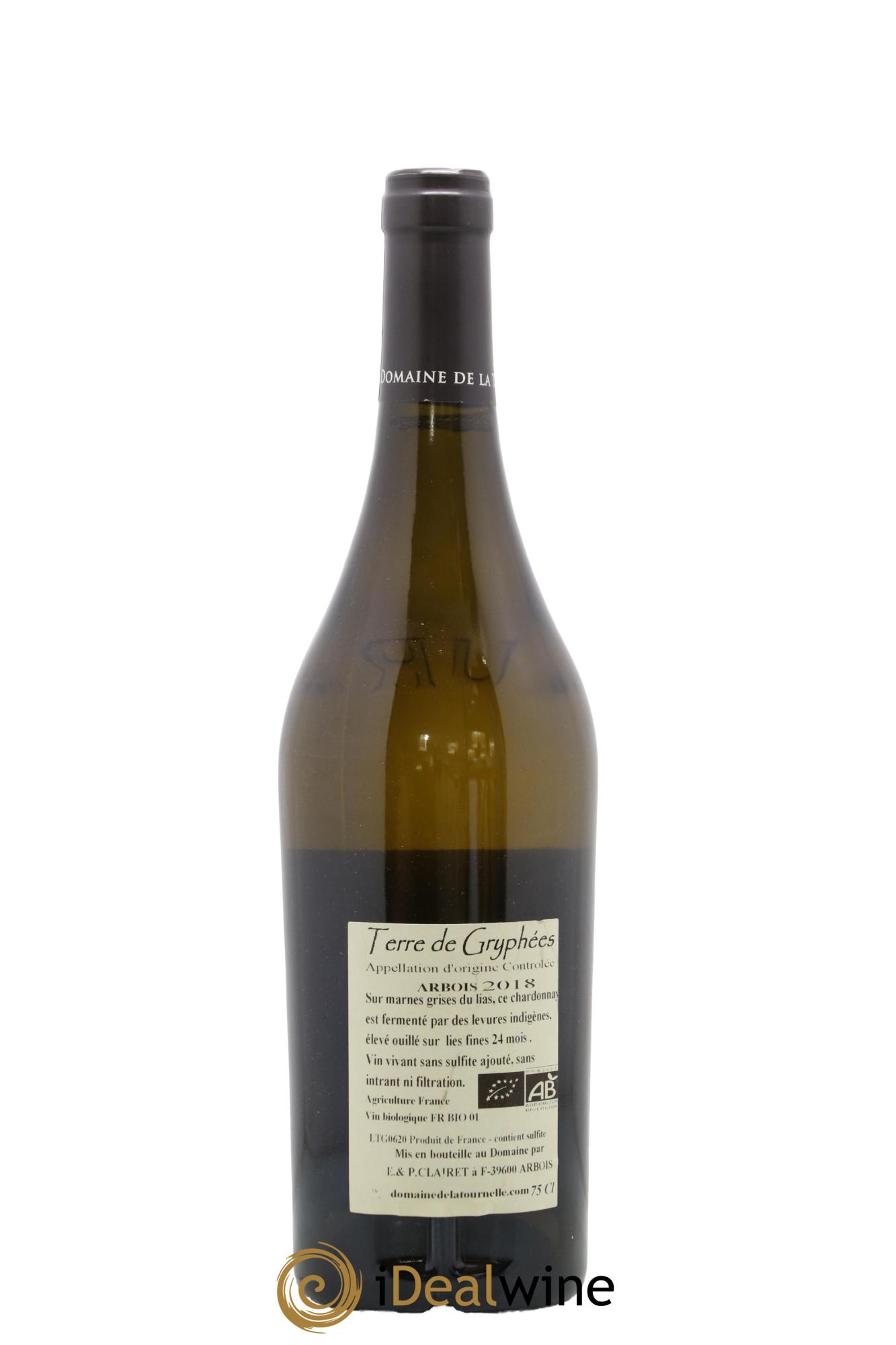 Arbois Terre De Gryphées Domaine de la Tournelle 2018 - Lotto di 1 bottiglia - 1