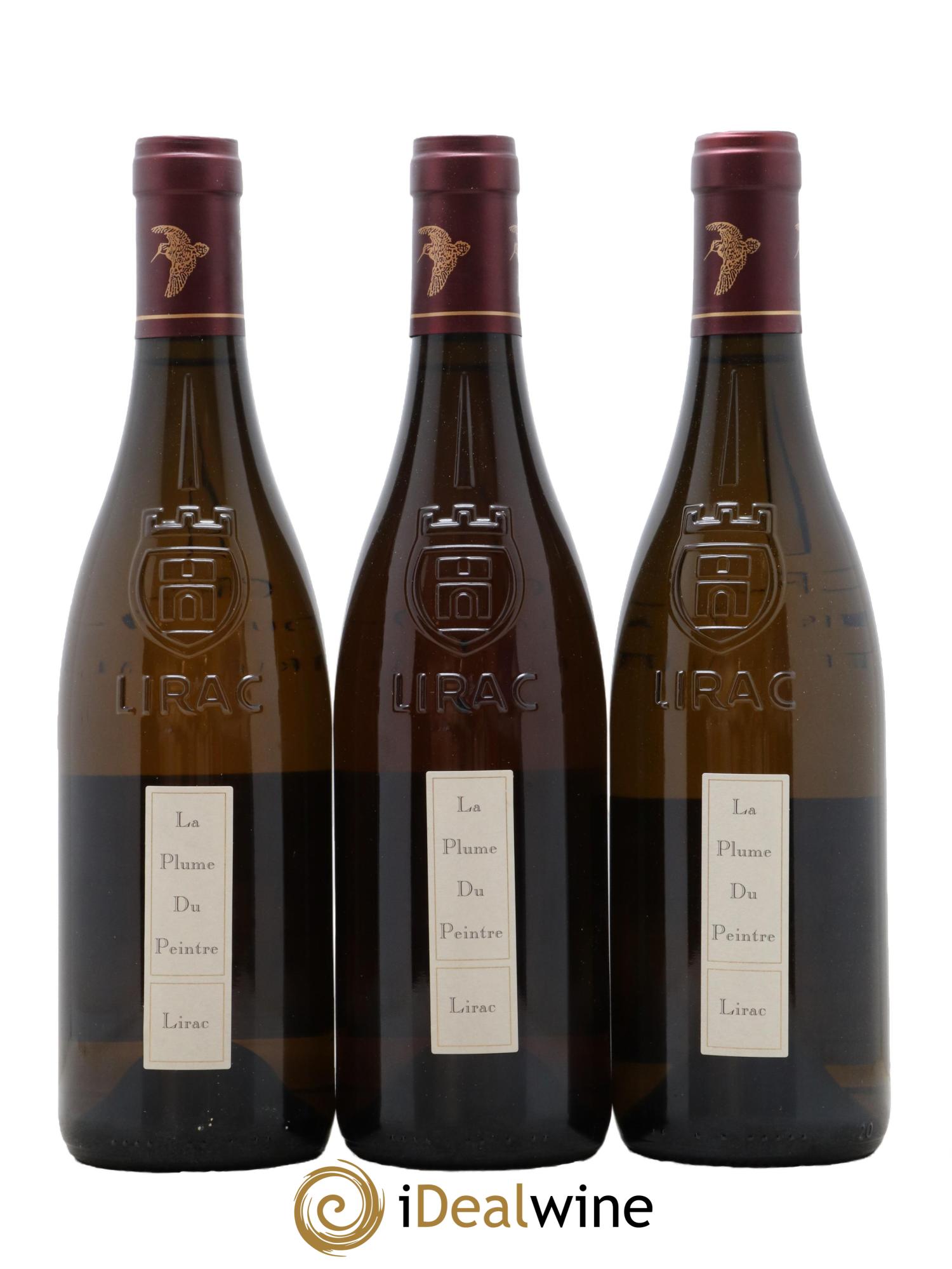 Lirac Plume Du Peintre La Mordorée 2017 - Lot de 3 bouteilles - 0