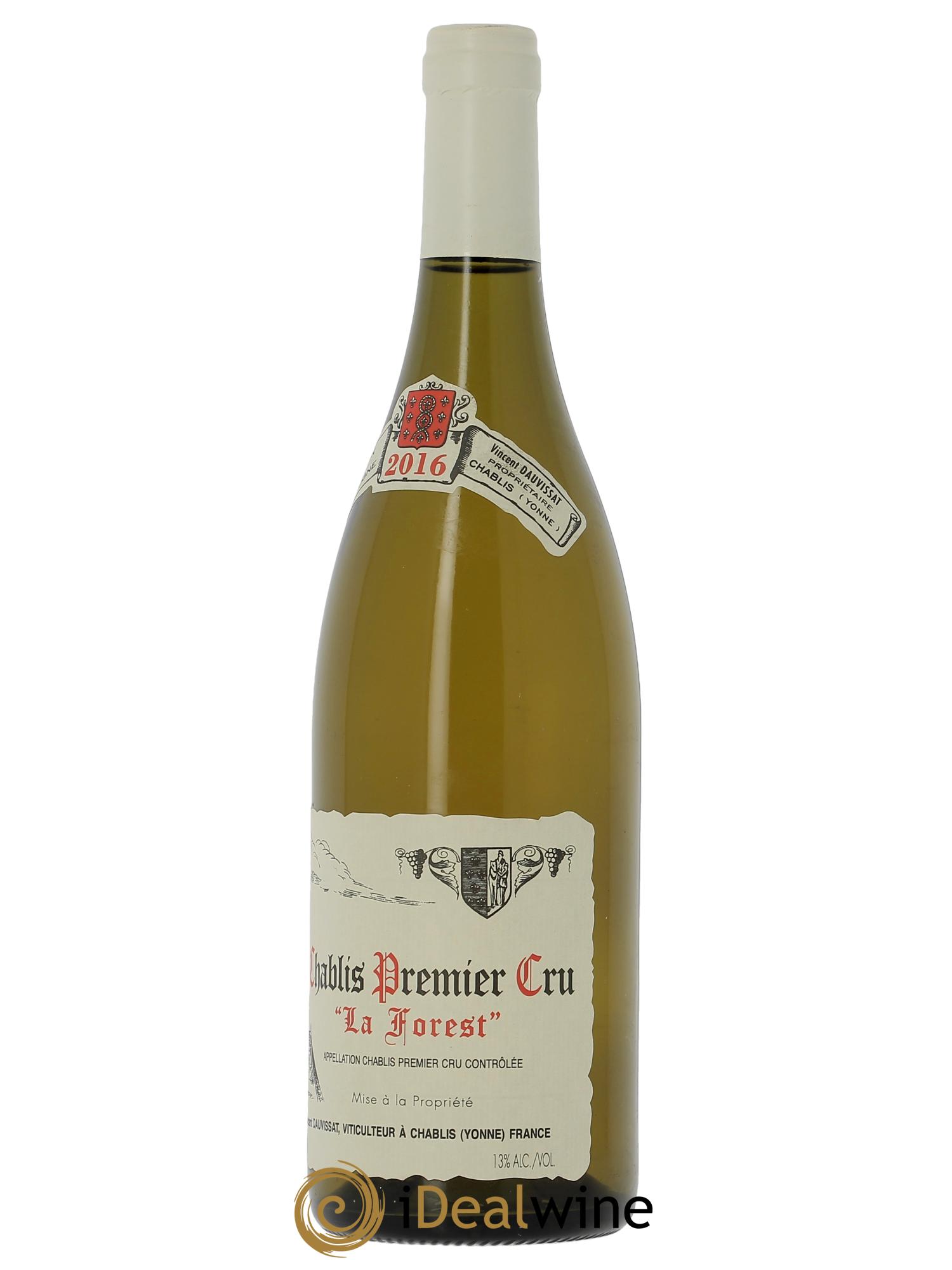 Chablis 1er Cru La Forest Vincent Dauvissat (Domaine)  2016 - Posten von 1 Flasche - 1