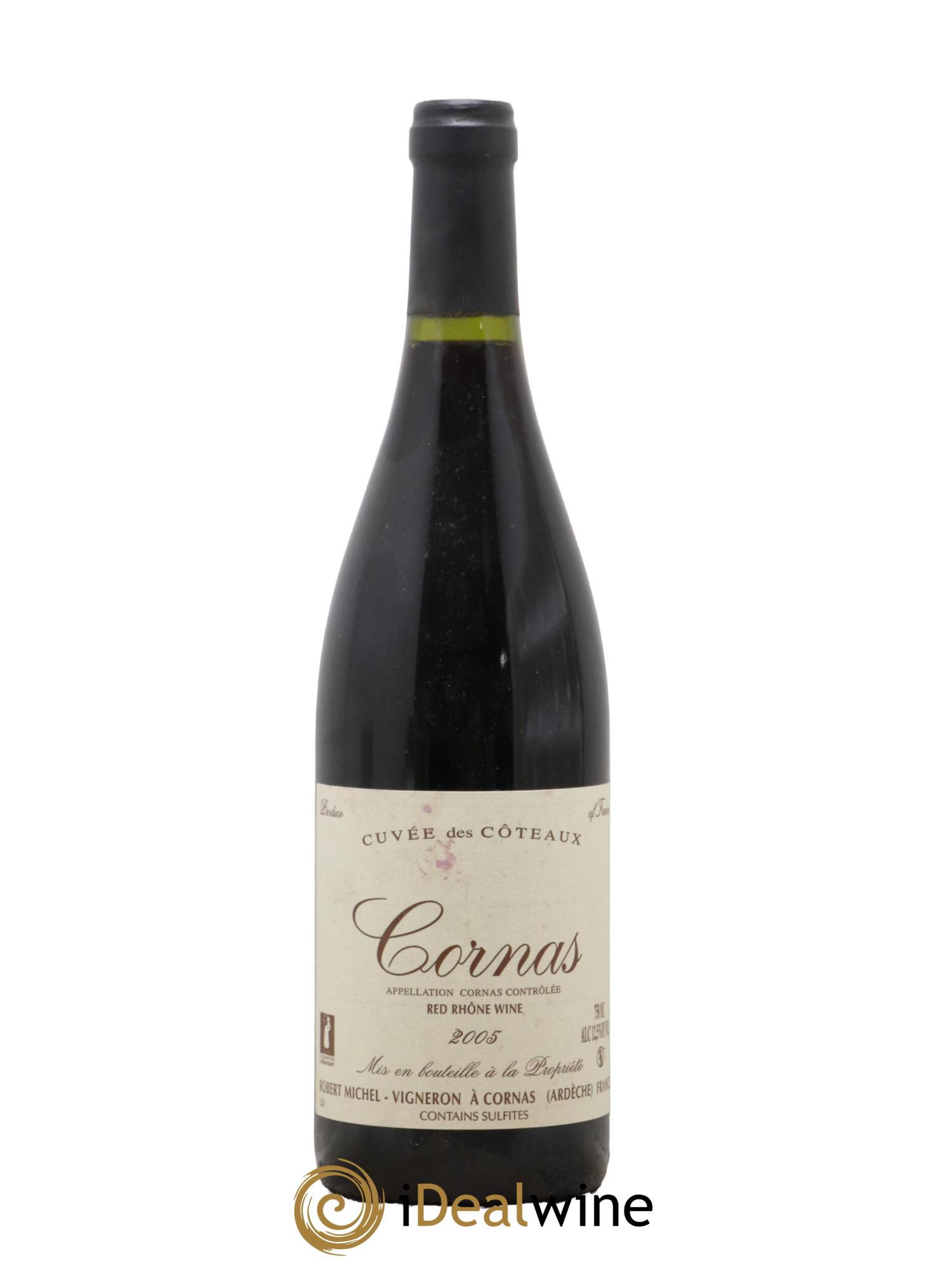 Cornas Cuvée des Coteaux Robert Michel 2005 - Lot de 1 bouteille - 0
