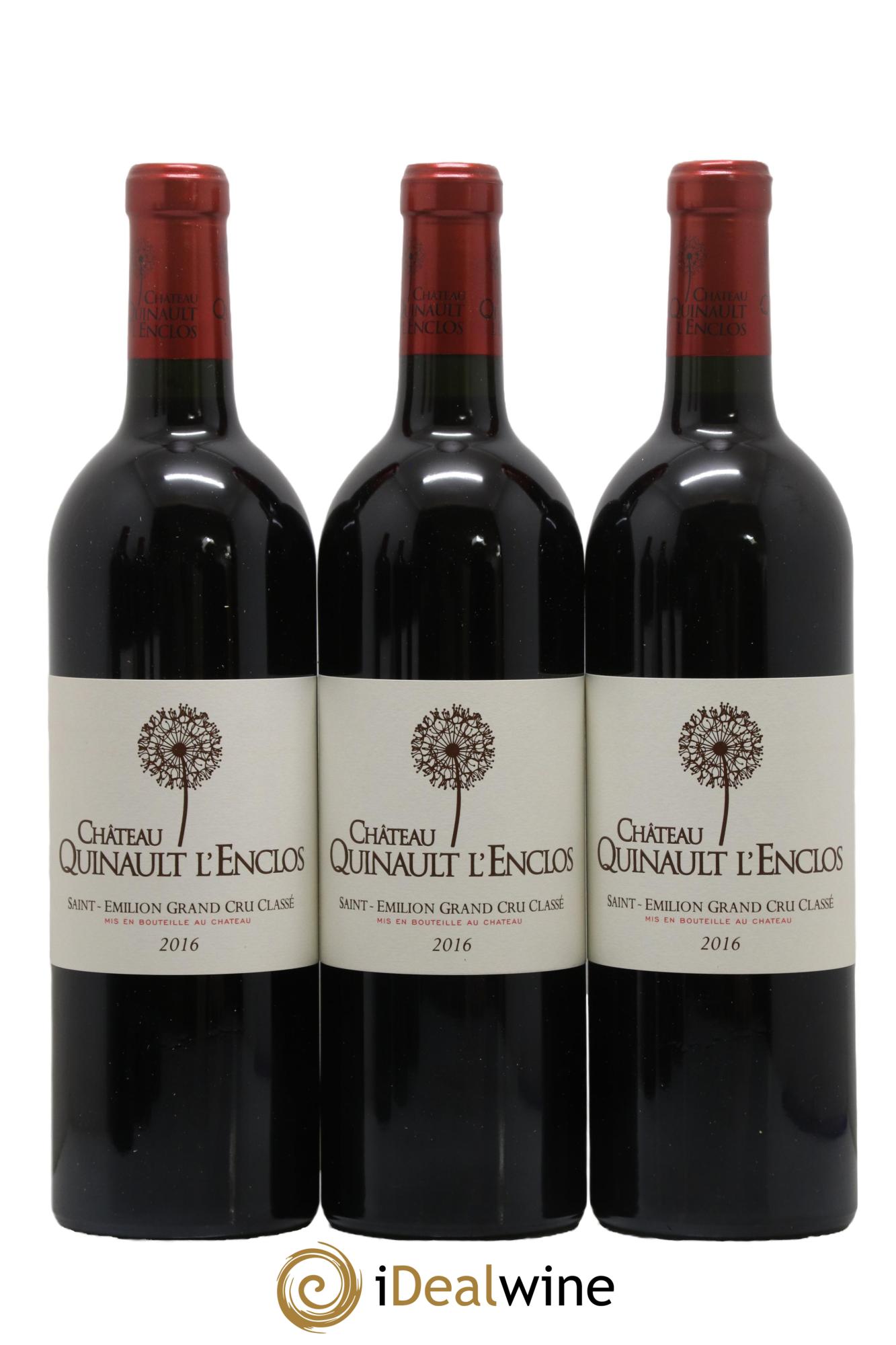 Château Quinault L'Enclos 2016 - Lotto di 6 bottiglie - 1
