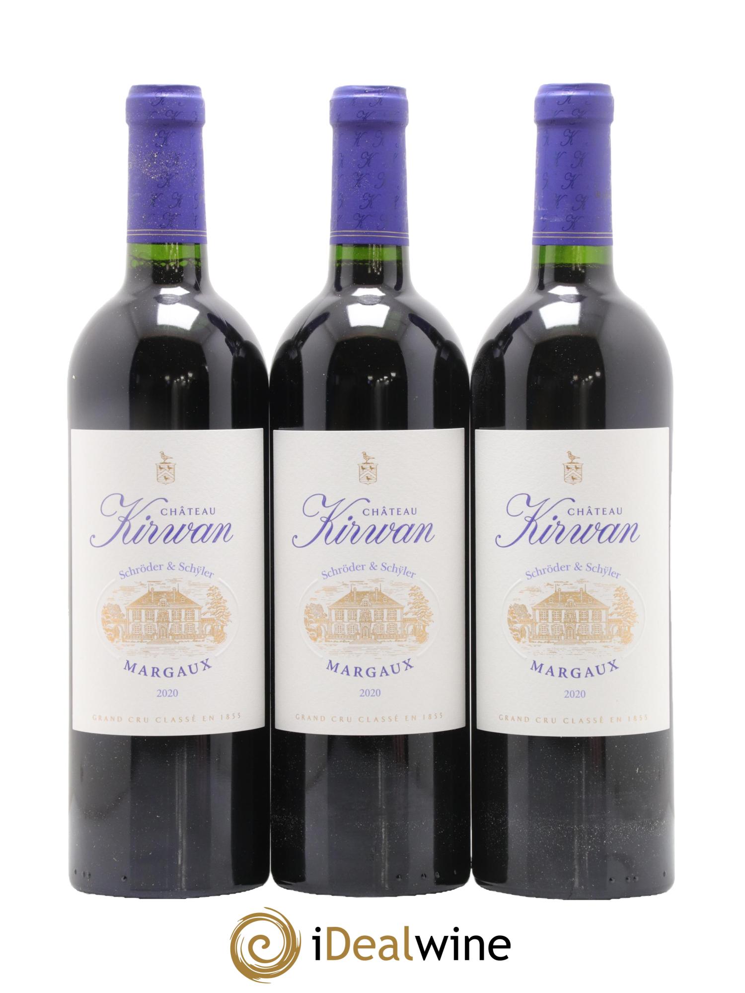 Château Kirwan 3ème Grand Cru Classé 2020 - Lot de 6 bouteilles - 2