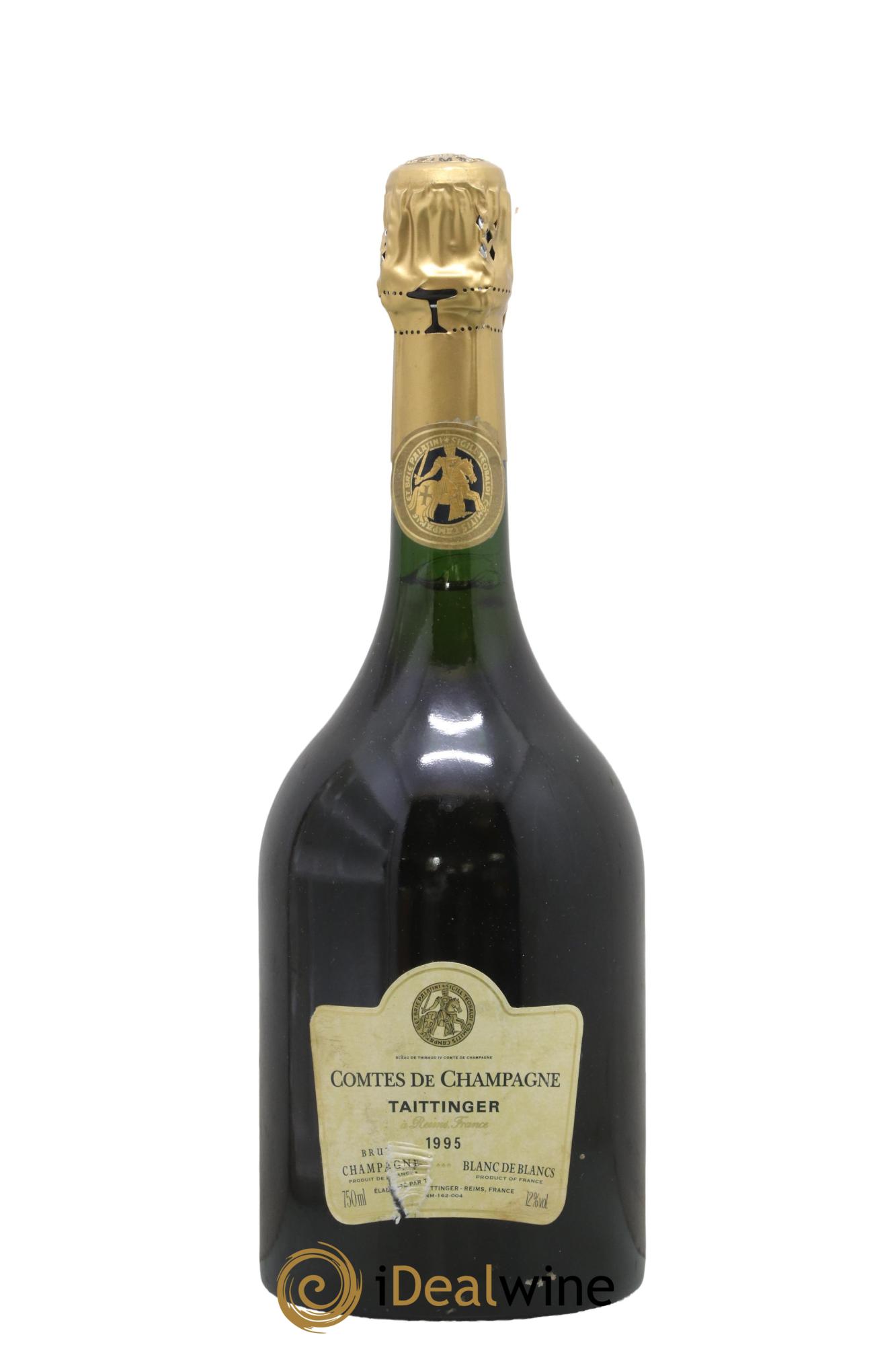 Comtes de Champagne Taittinger 1995 - Lot de 1 bouteille - 0