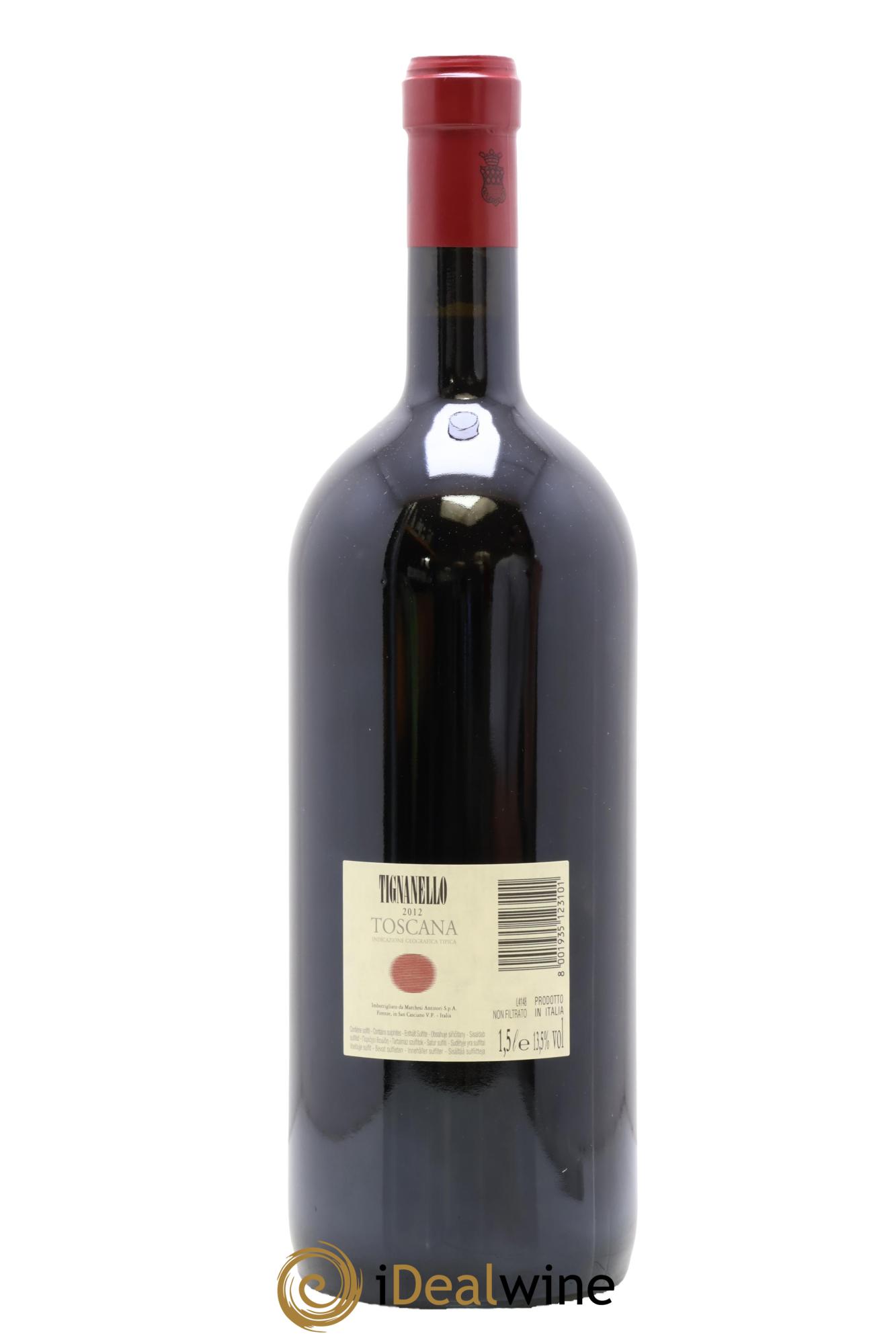 Toscana IGT Tignanello Tenuta Tignanello - Marchesi Antinori 2012 - Lot de 1 magnum - 1