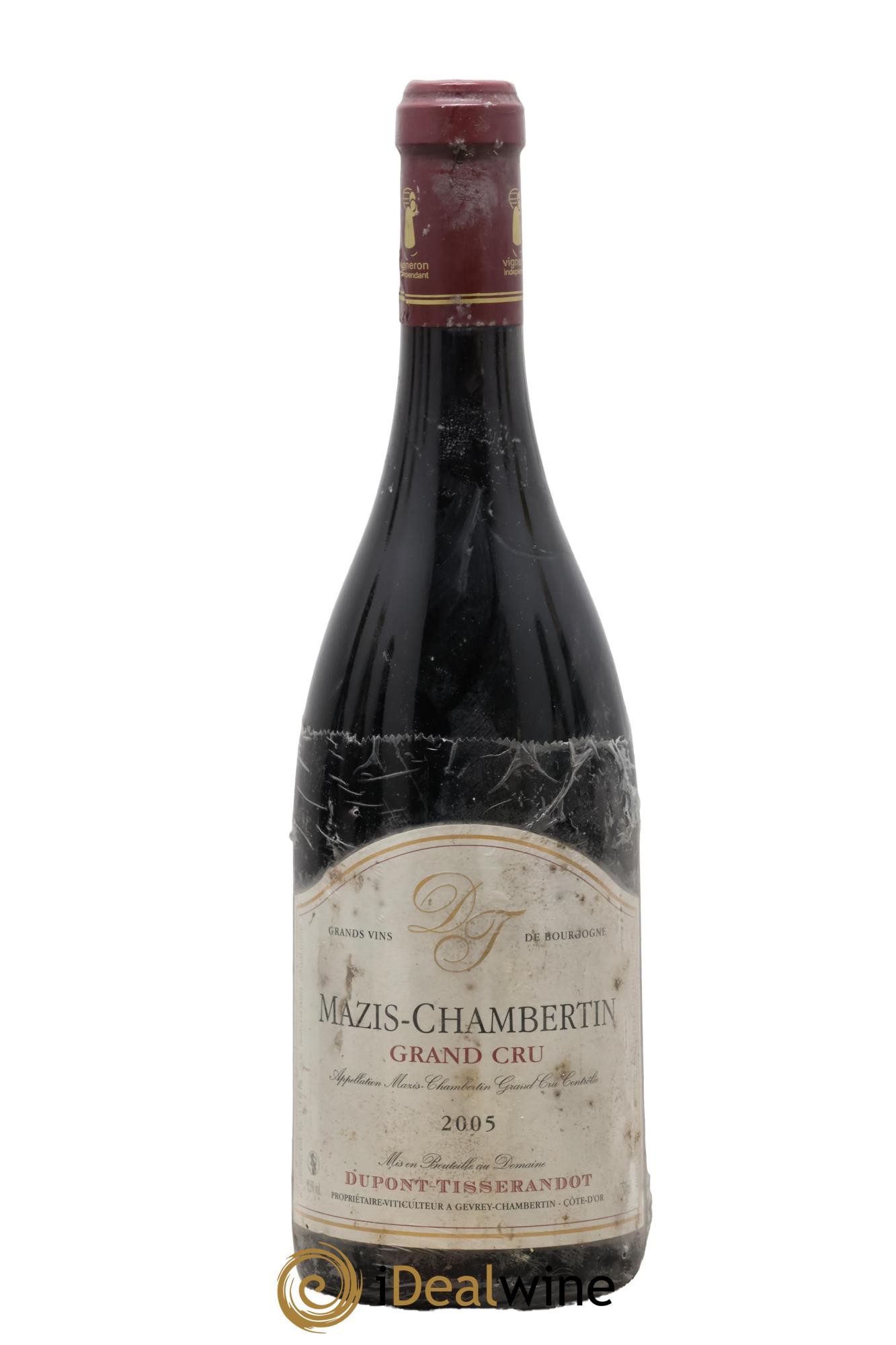Mazis-Chambertin Grand Cru Dupont-Tisserandot (Domaine) 2005 - Posten von 1 Flasche - 0