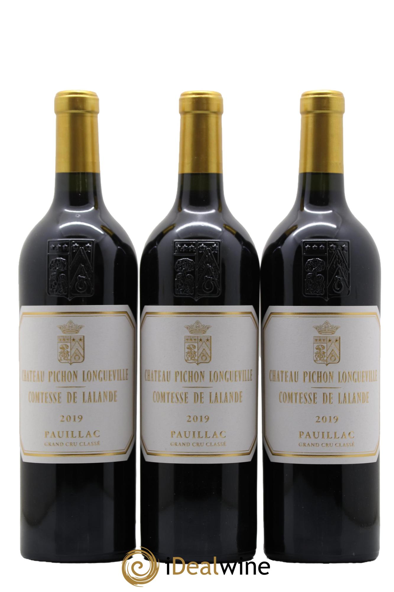 Château Pichon Longueville Comtesse de Lalande 2ème Grand Cru Classé 2019 - Posten von 6 Flaschen - 1