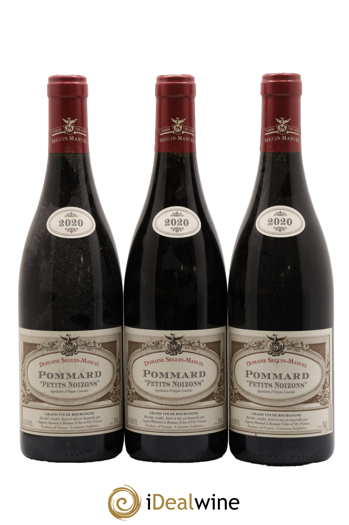Pommard Petits Noizons Domaine Seguin Manuel 2020 - Lotto di 3 bottiglie - 0