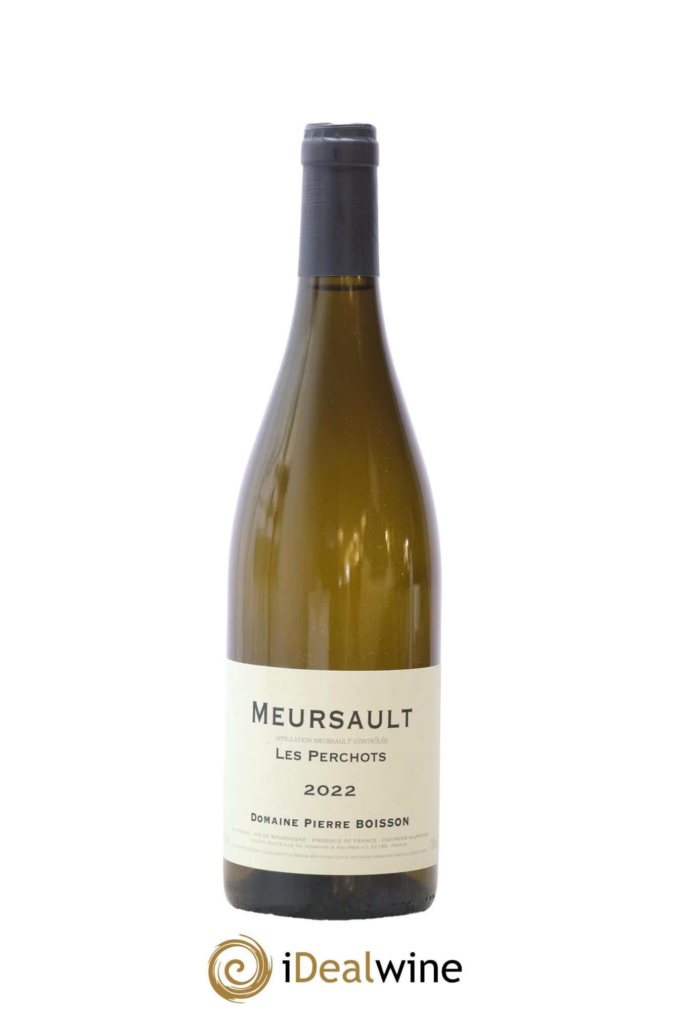 Meursault Les Perchots Pierre Boisson (Domaine) 2022 - Lot de 1 bouteille - 0