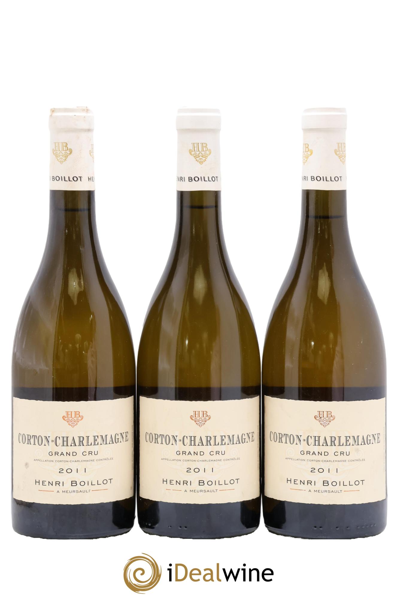 Corton-Charlemagne Grand Cru Henri Boillot (Domaine) 2011 - Posten von 3 Flaschen - 0