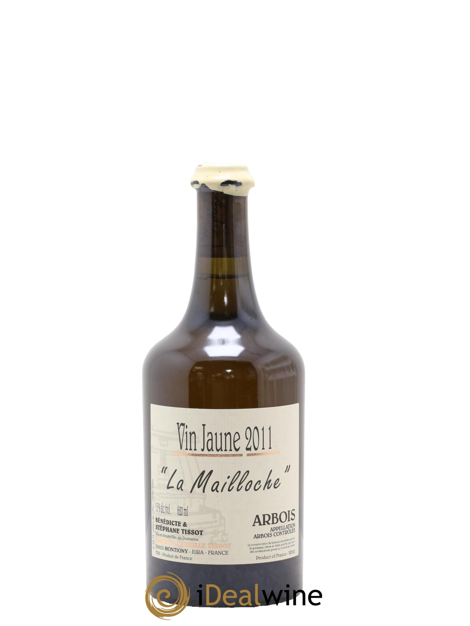 Arbois Vin Jaune La Mailloche Bénédicte et Stéphane Tissot 2011 - Lot de 1 clavelin - 0