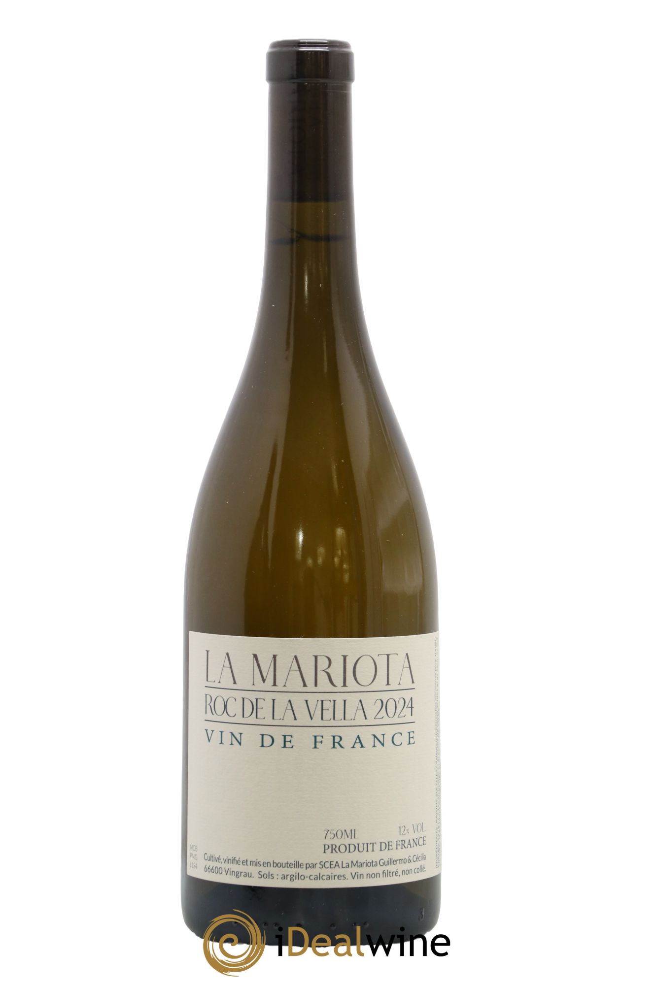 Vin de France Roc de la Vella La Mariota 2024 - Posten von 1 Flasche - 0