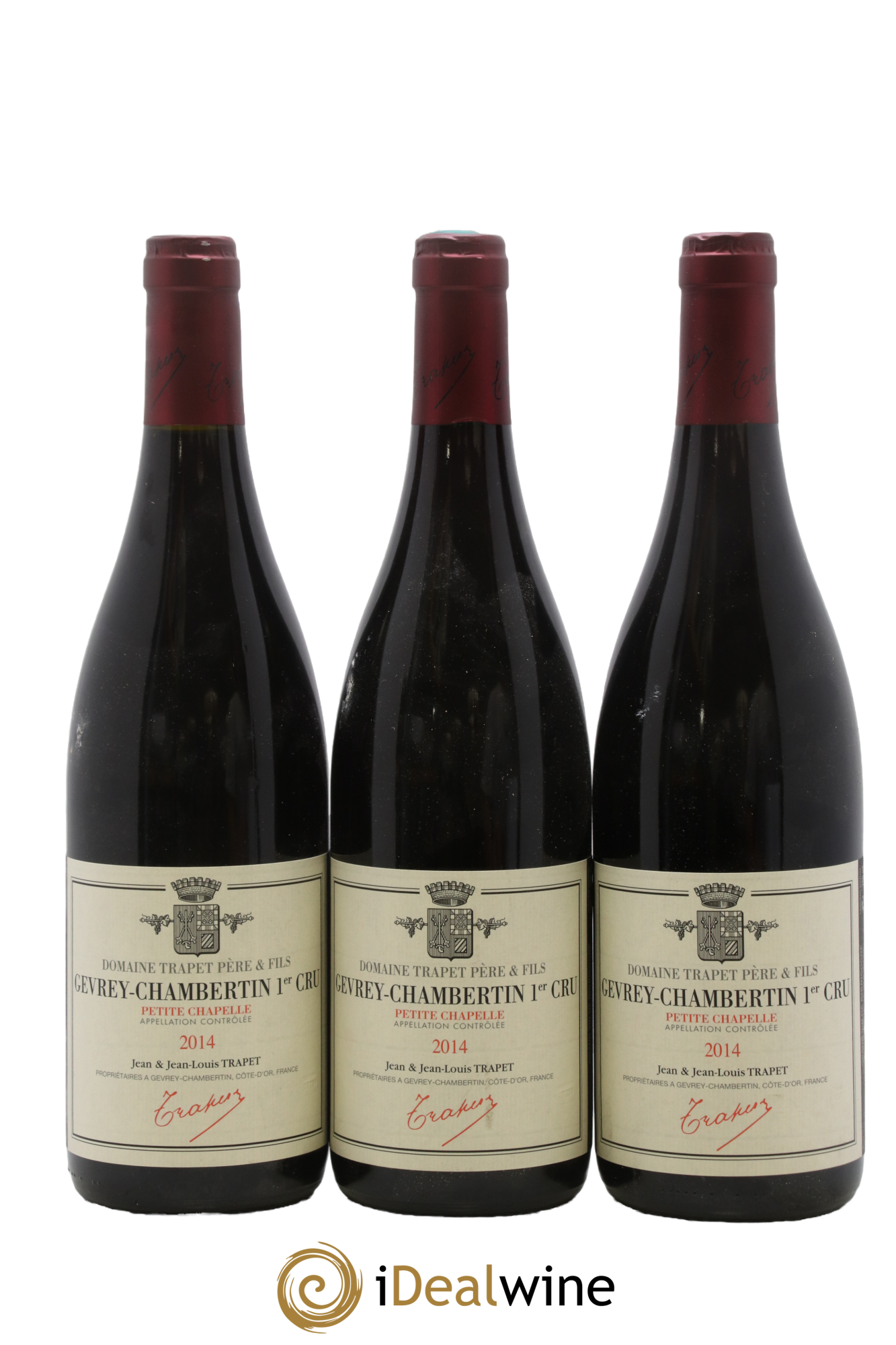 Gevrey-Chambertin 1er Cru Petite Chapelle Domaine Trapet 2014 - Lot de 3 bouteilles - 0