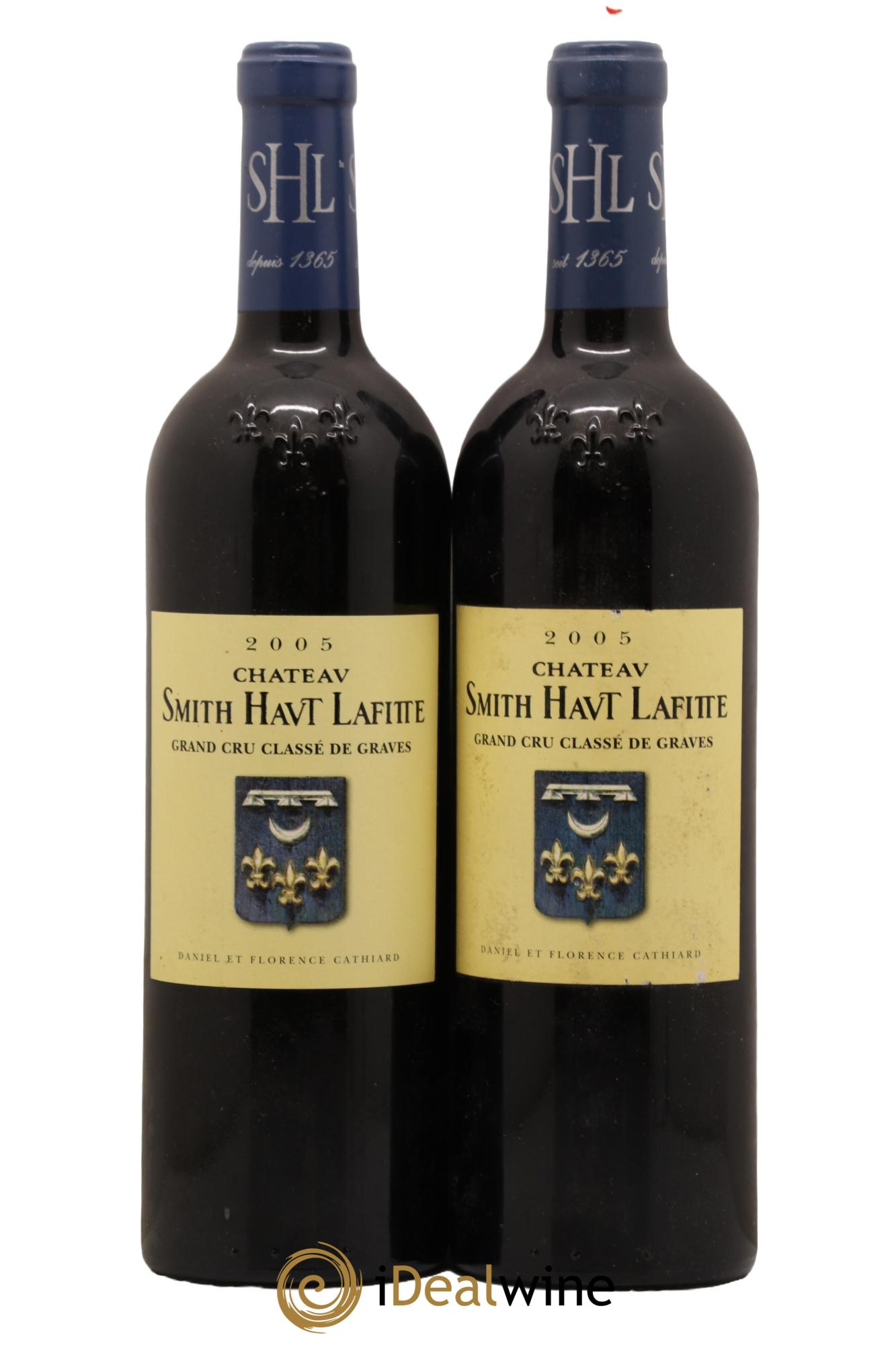 Château Smith Haut Lafitte Cru Classé de Graves 2005 - Lot de 2 bouteilles - 0