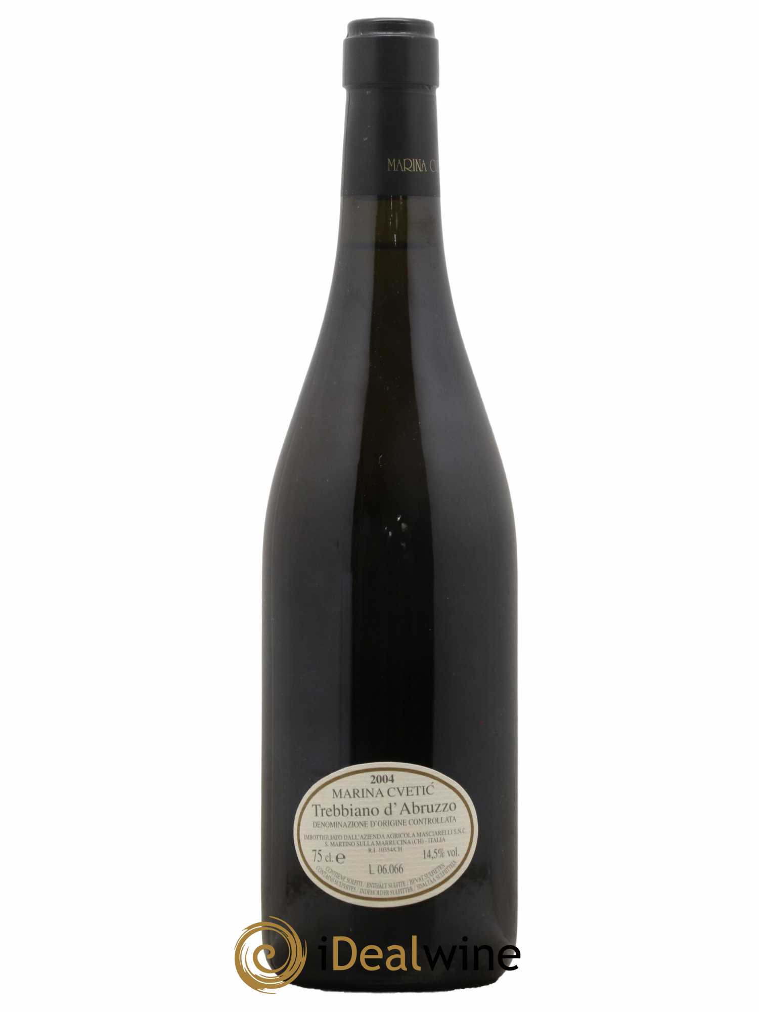 Trebbiano d'Abruzzo Marina Cvetic 2004 - Lotto di 1 bottiglia - 1