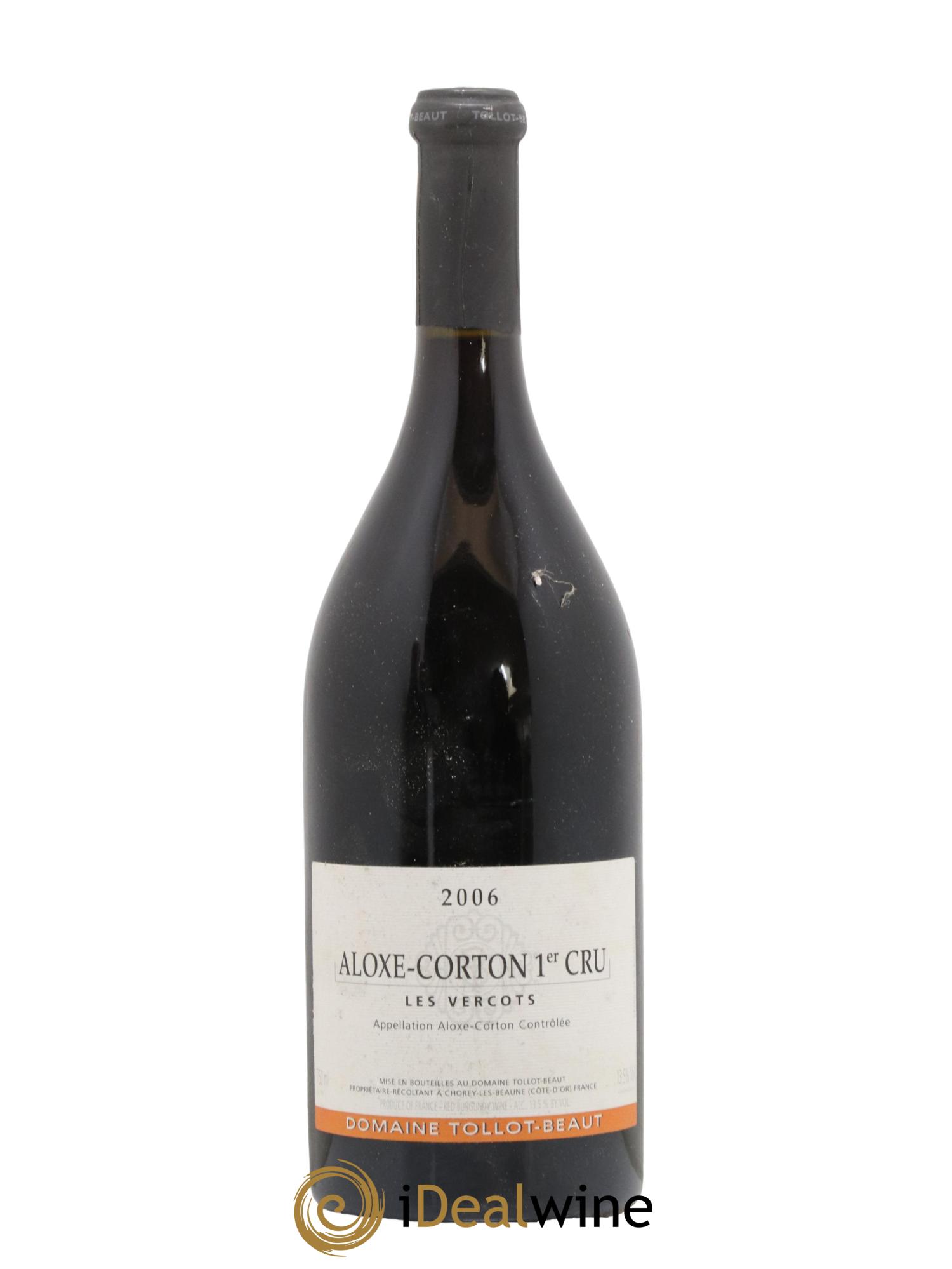 Aloxe-Corton 1er Cru Les Vercots Tollot Beaut (Domaine) 2006 - Lot de 1 bouteille - 0