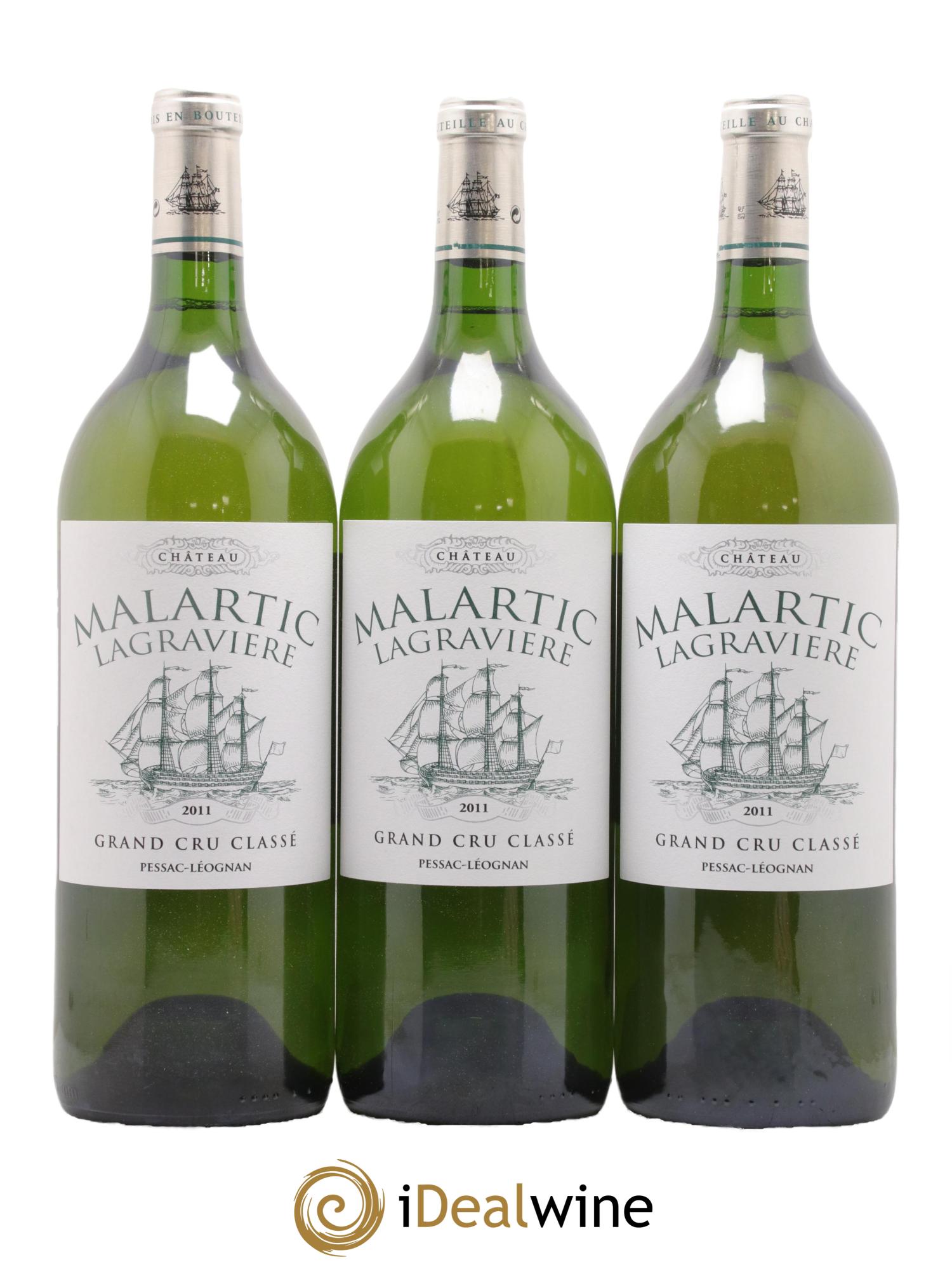 Château Malartic-Lagravière Cru Classé de Graves 2011 - Lot de 6 magnums - 2